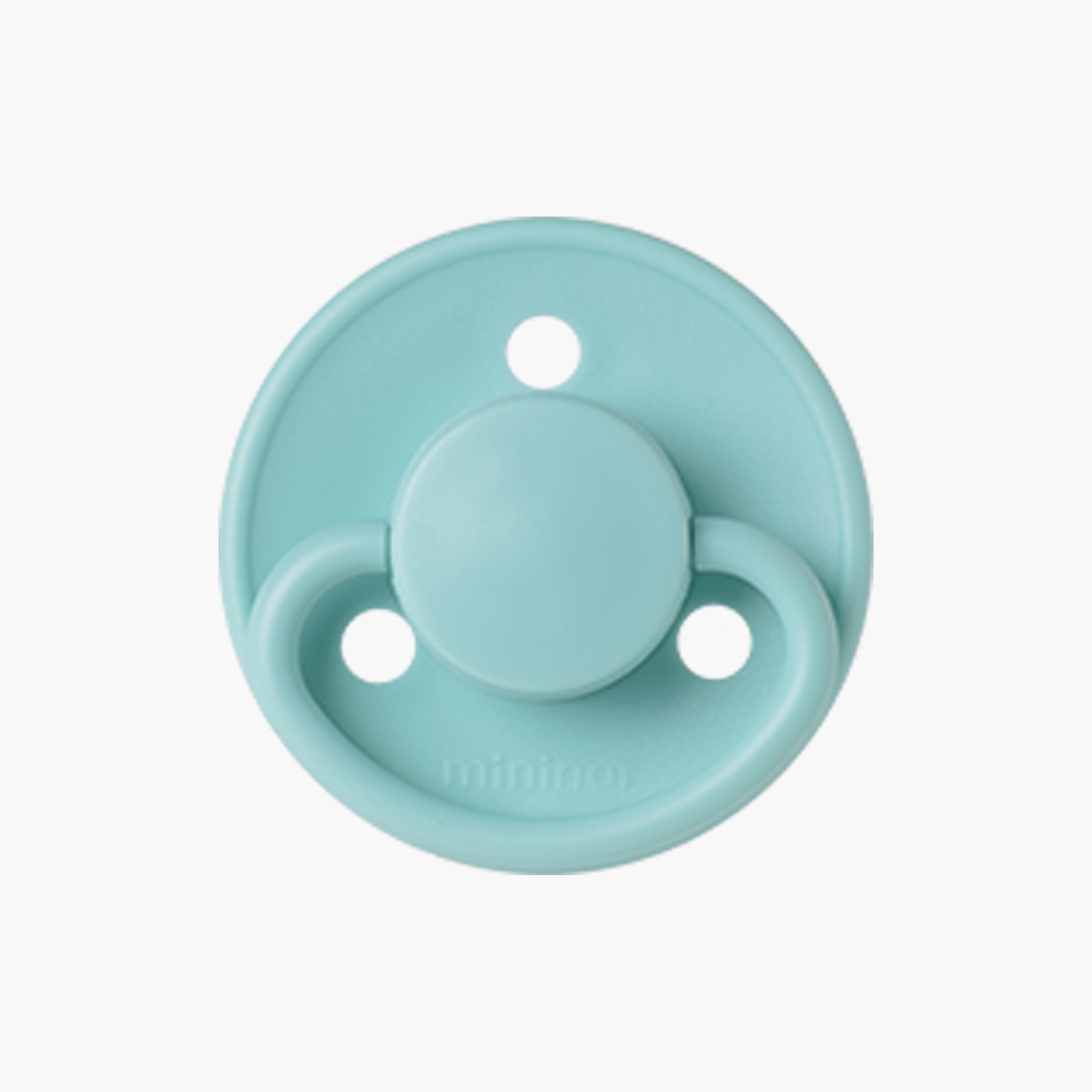 لهاية لاتكس دائرية من مينينور - 6 أشهر-baby-feeding-pacifiers-image-2