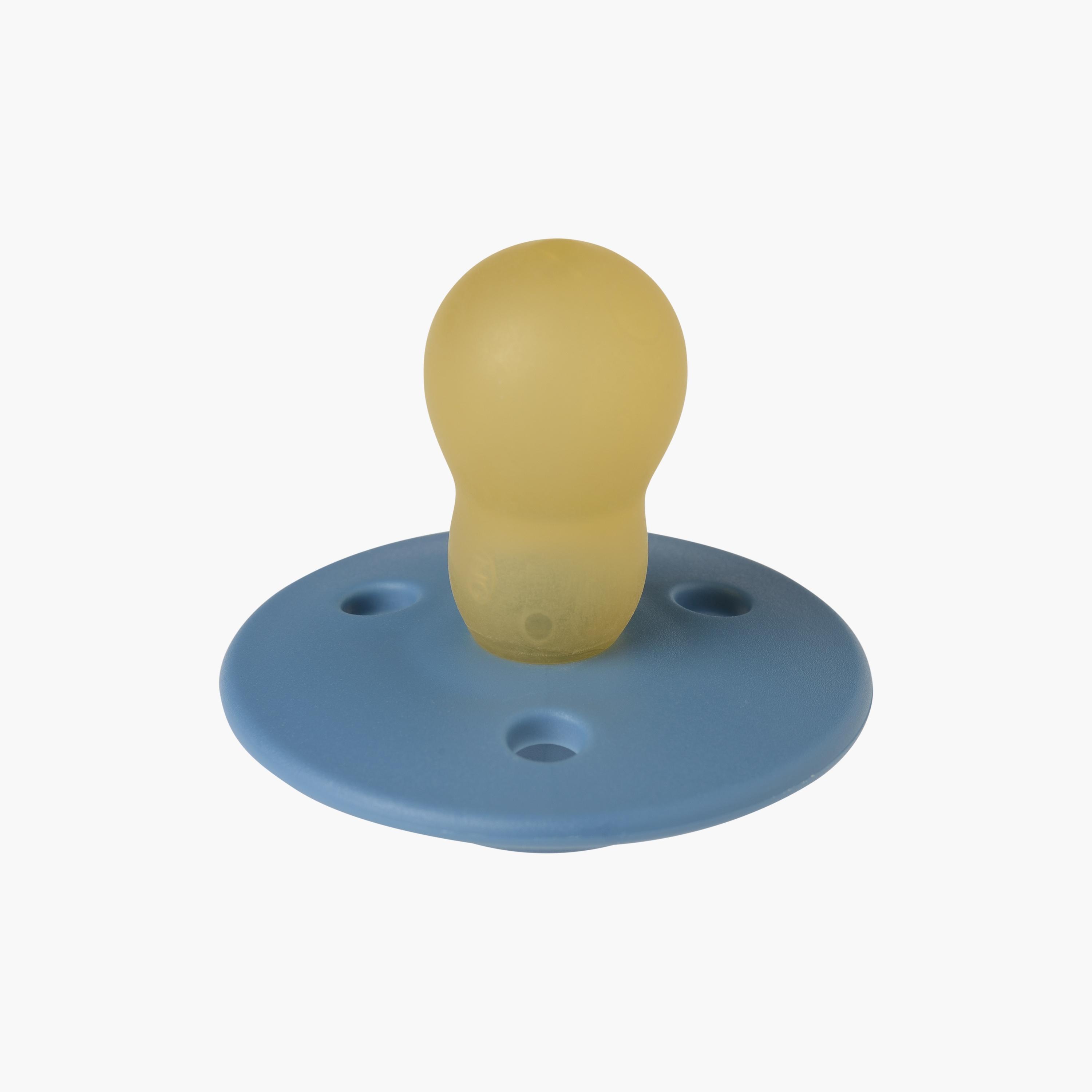 Mininor Rounded Latex Pacifier - 6 Months-baby-feeding-pacifiers-image-1