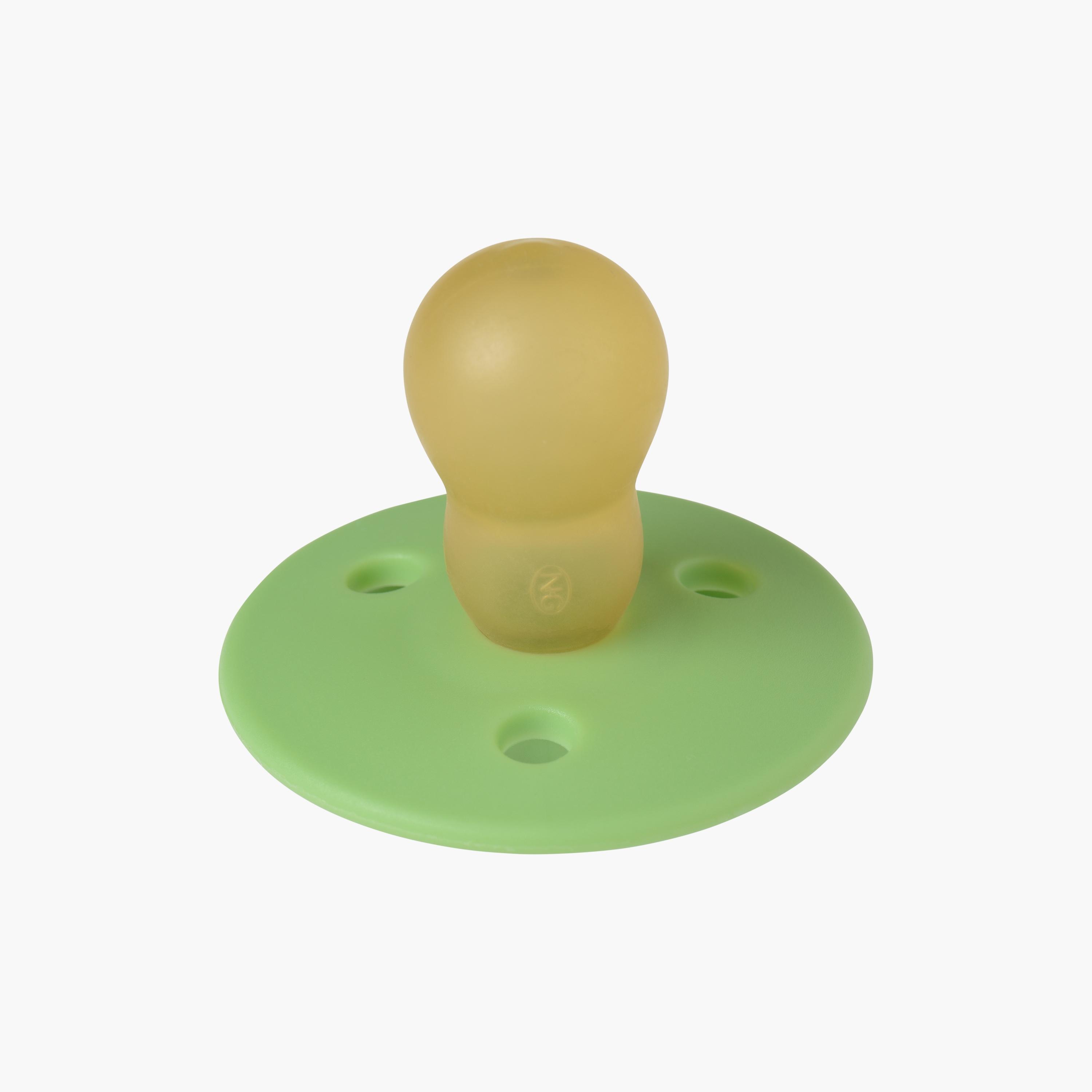 Mininor Rounded Latex Pacifier - 6 Months-baby-feeding-pacifiers-image-1