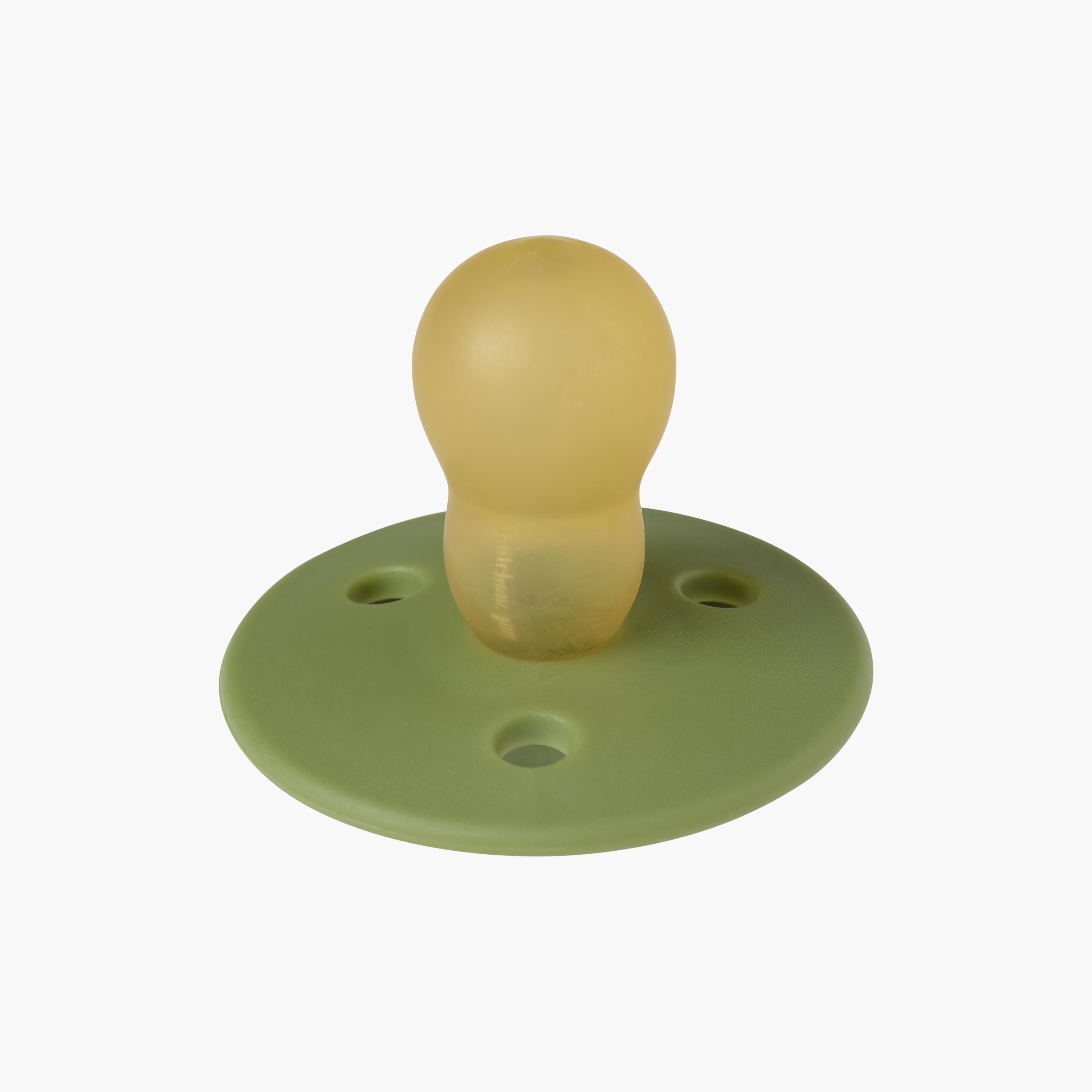 Mininor Rounded Latex Pacifier - 6 Months-baby-feeding-pacifiers-image-1
