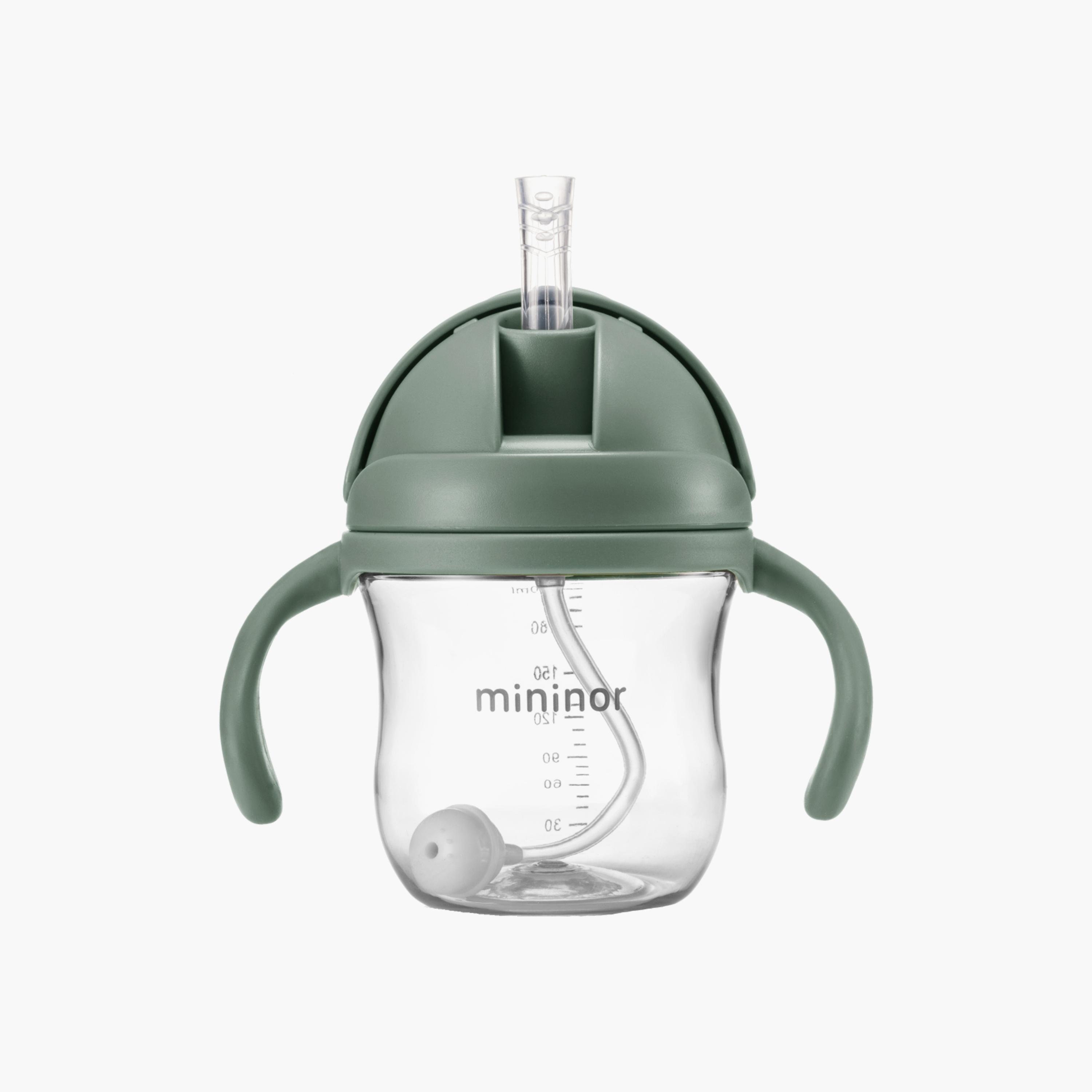 Mininor Tritan Feeding Bottle with Straw - 220 ml-baby-feeding-mealtimeessentials-image-1