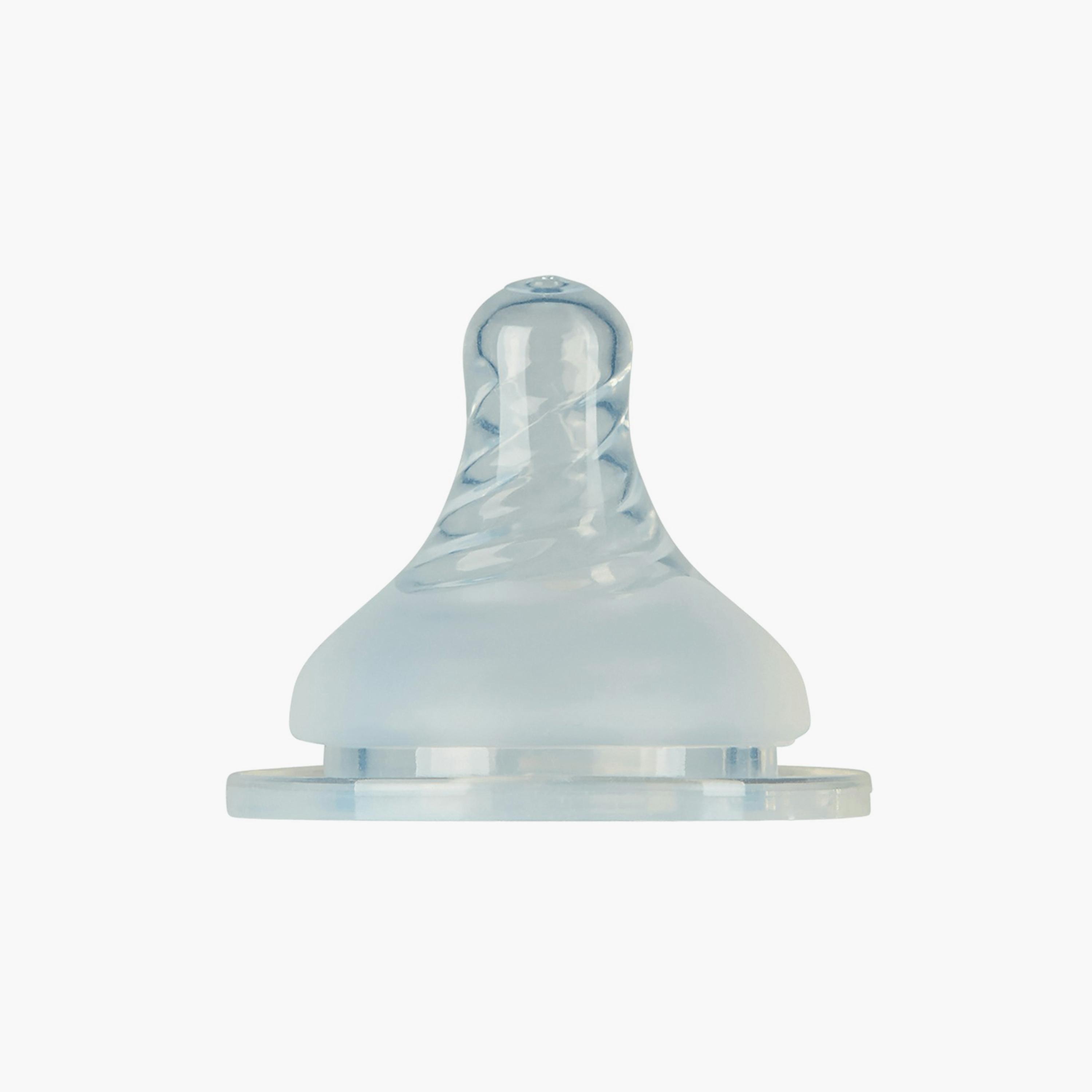 Mininor 2-Piece Silicone Teats - 6 Months-baby-feeding-feedingbottles-bottlesandteats-image-1