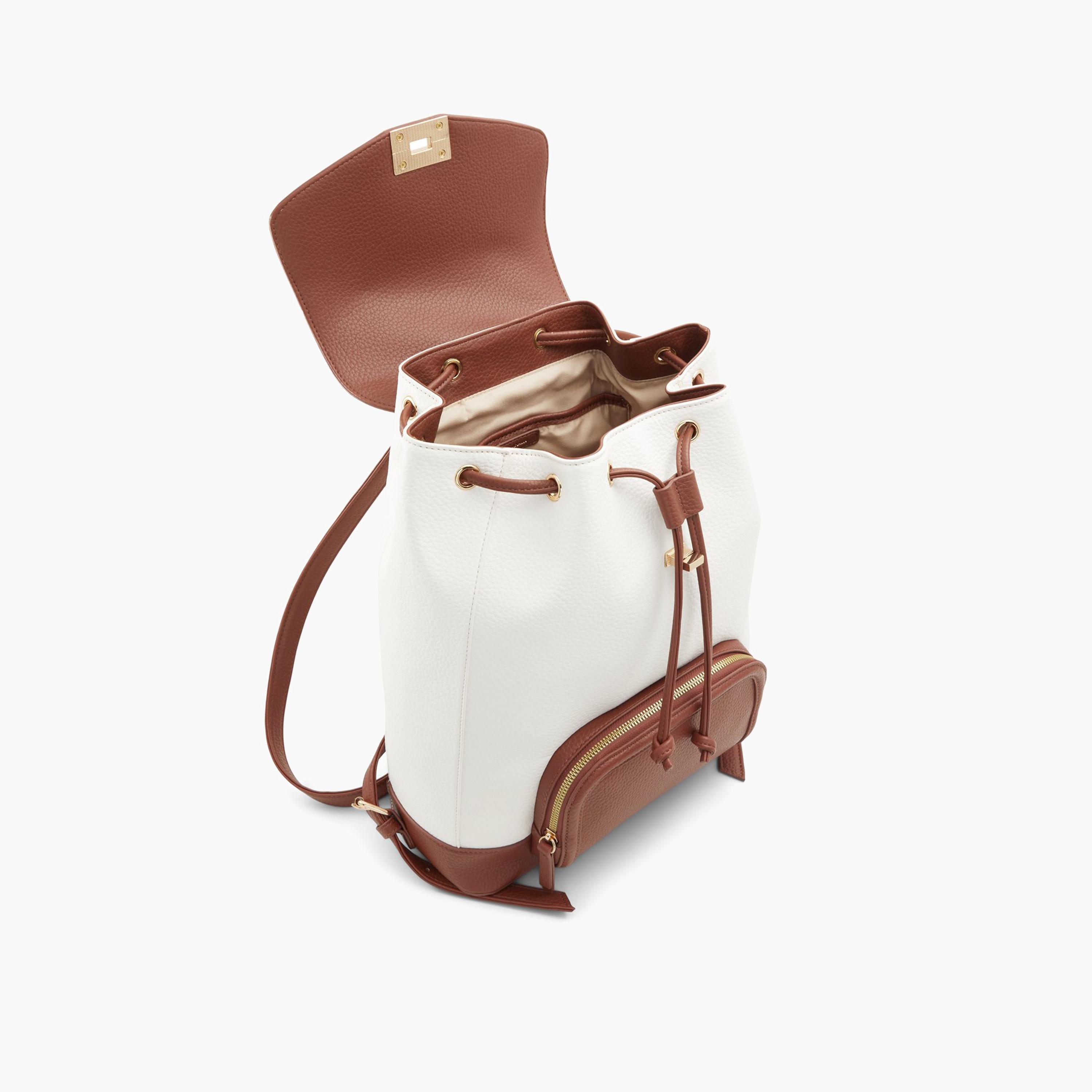 كول ات سبرينغ- شنطة  ظهر صغيرة ميز بمقبض علوي مع قفل ملتوي وحزام قابل للتعديل-women-bagsandwallets-backpacks-image-3