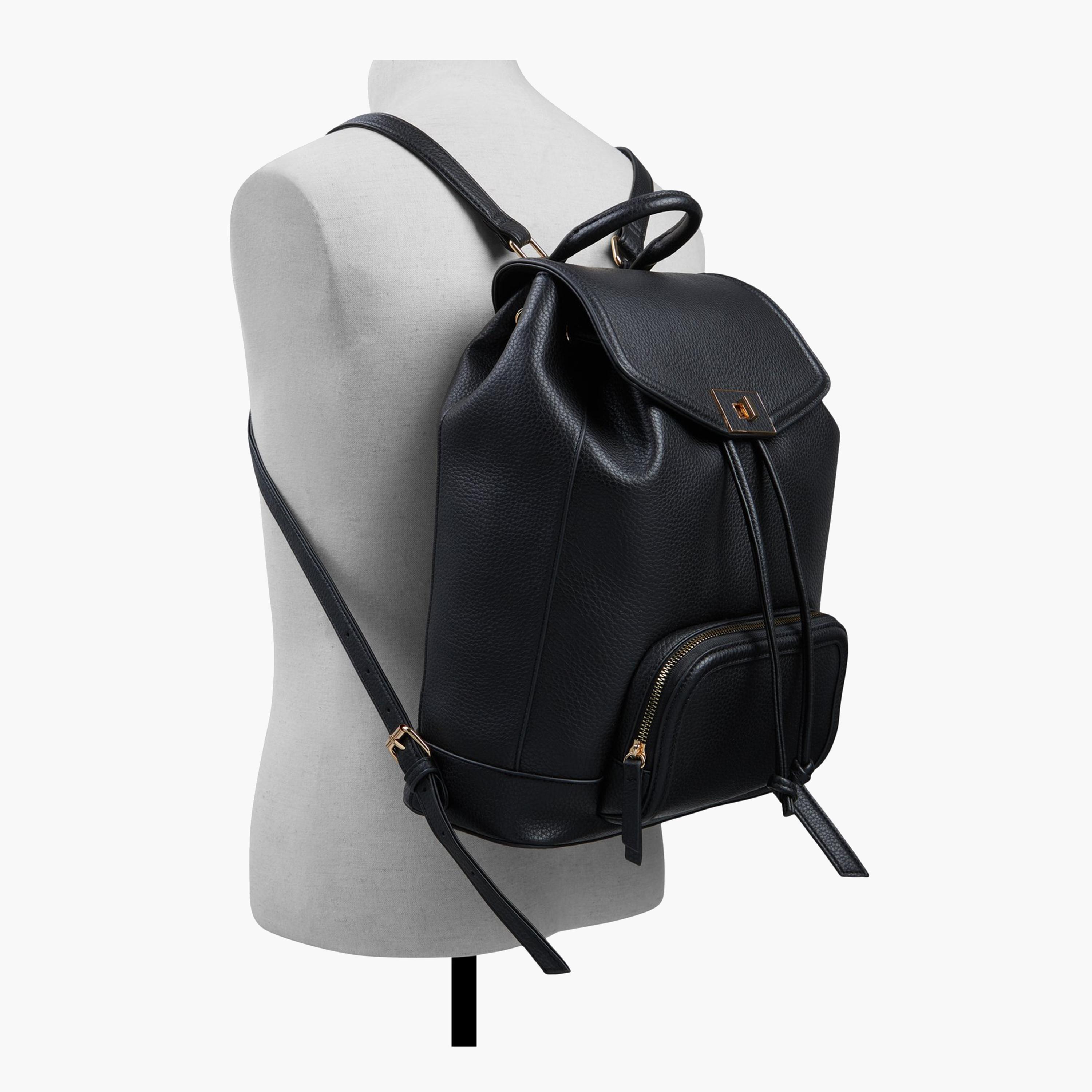 كول ات سبرينغ- شنطة  ظهر صغيرة ميز بمقبض علوي مع قفل ملتوي وحزام قابل للتعديل-women-bagsandwallets-backpacks-image-8