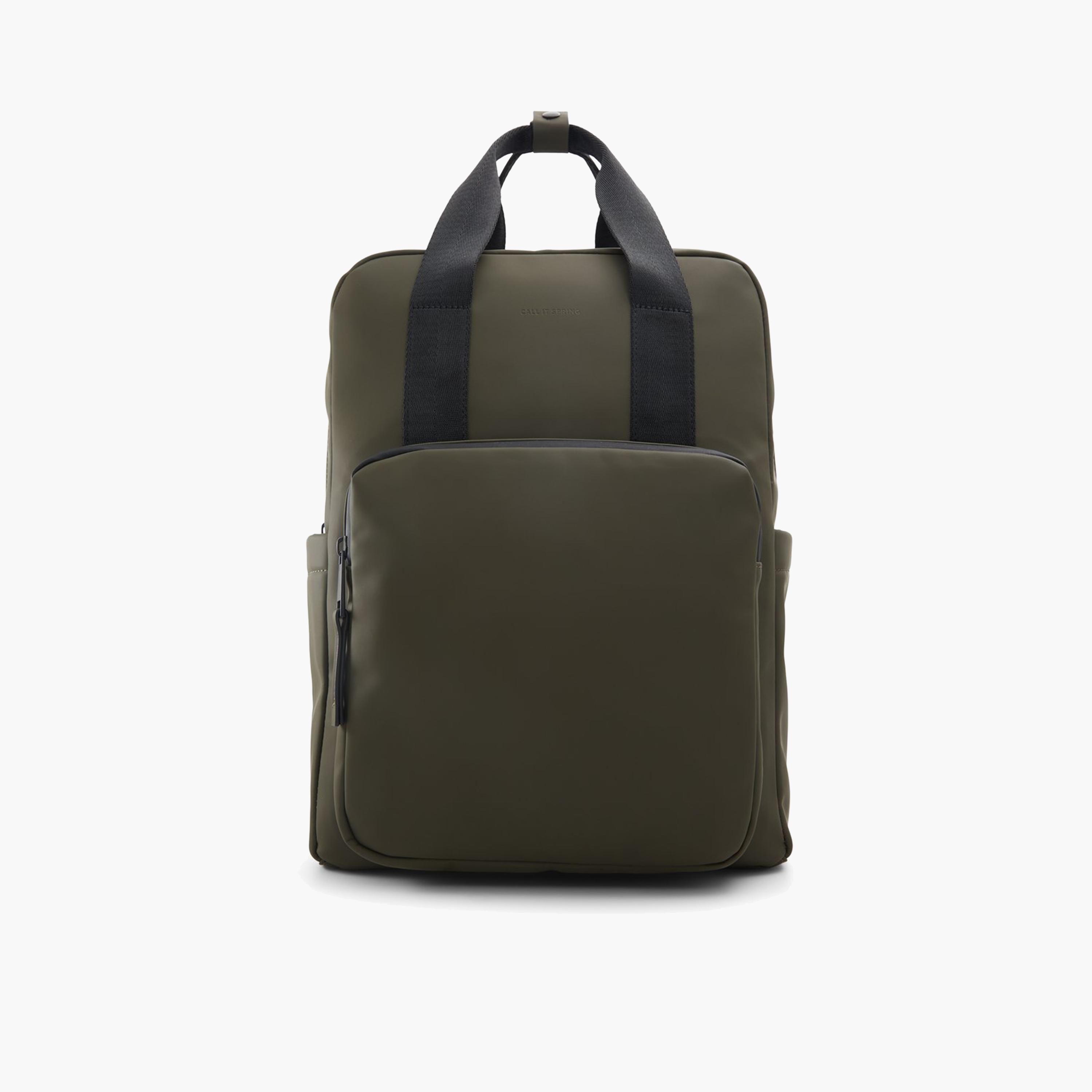 كول ات سبرينغ- شنطة  كمبيوتر محمول فيشر بمقبض مزدوج مع سحاب وقفل وحزام قابل للتعديل-men-bags-image-1
