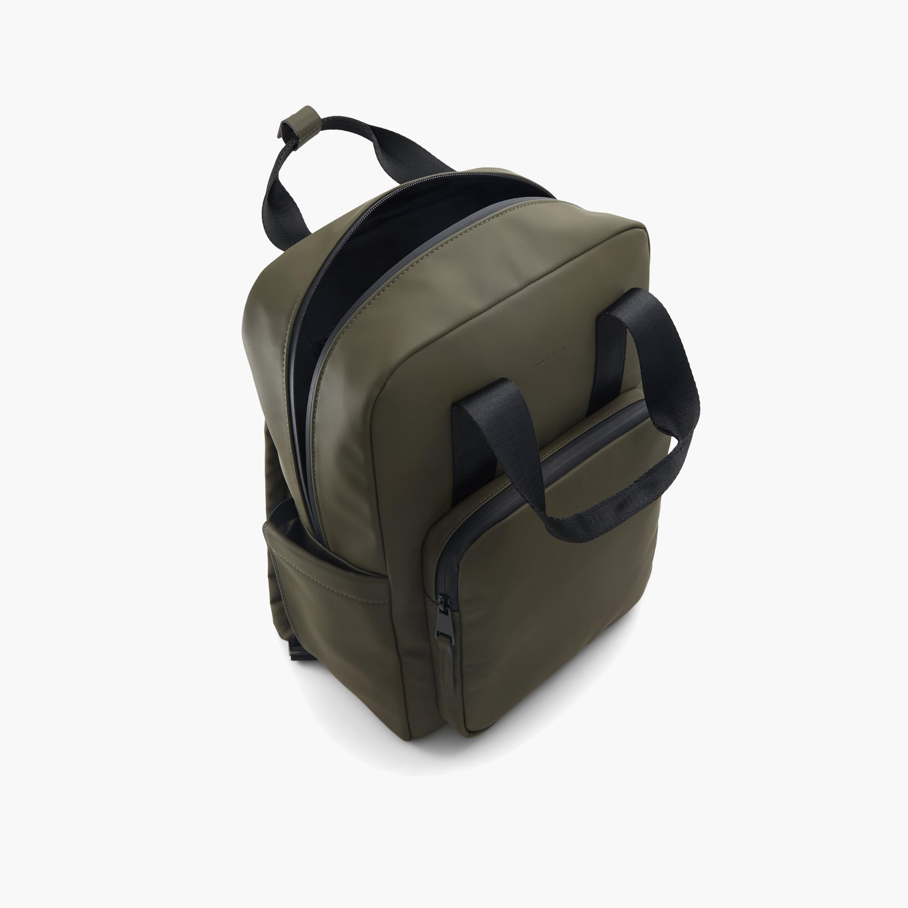 كول ات سبرينغ- شنطة  كمبيوتر محمول فيشر بمقبض مزدوج مع سحاب وقفل وحزام قابل للتعديل-men-bags-image-3