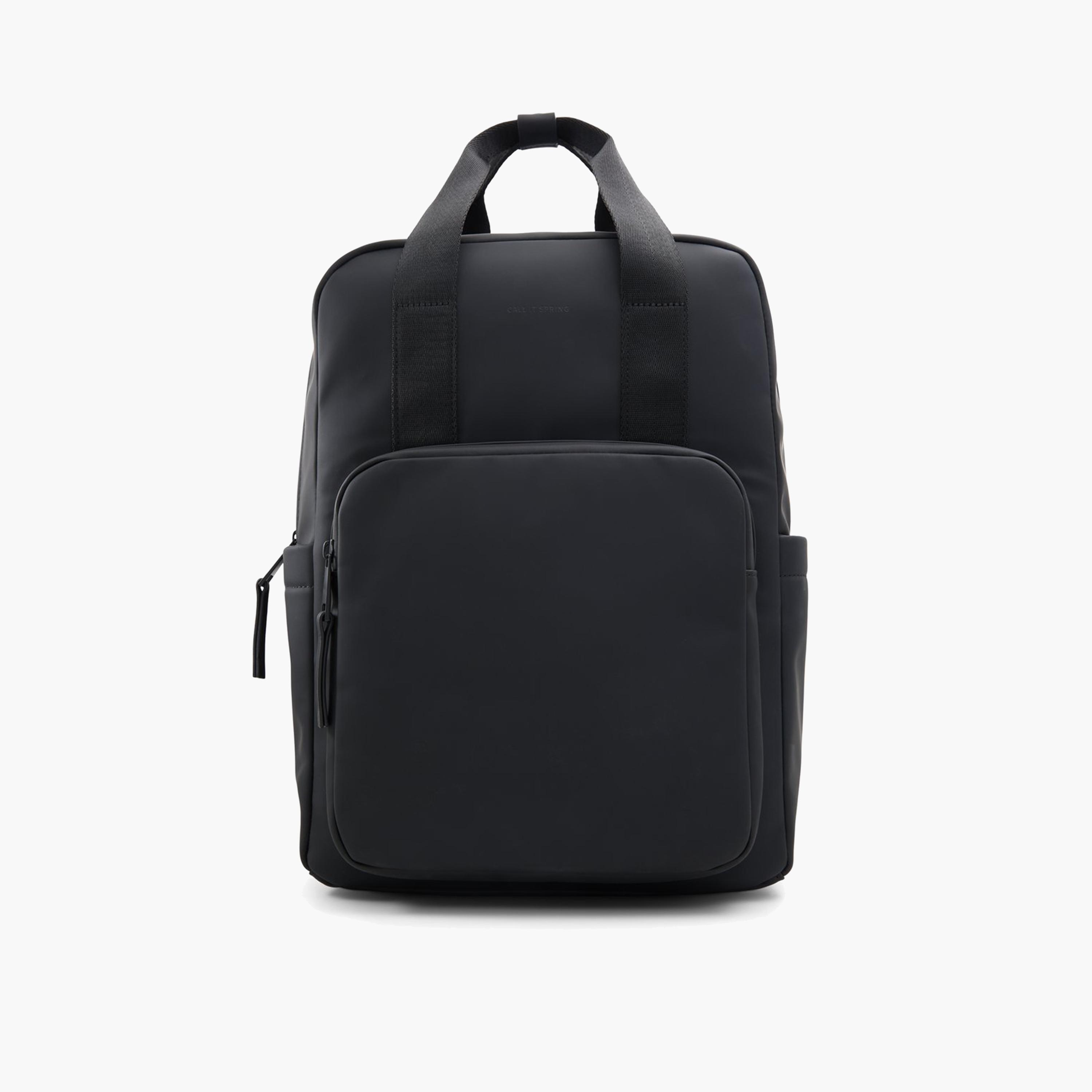 كول ات سبرينغ- شنطة  كمبيوتر محمول فيشر بمقبض مزدوج مع سحاب وقفل وحزام قابل للتعديل-men-bags-image-5