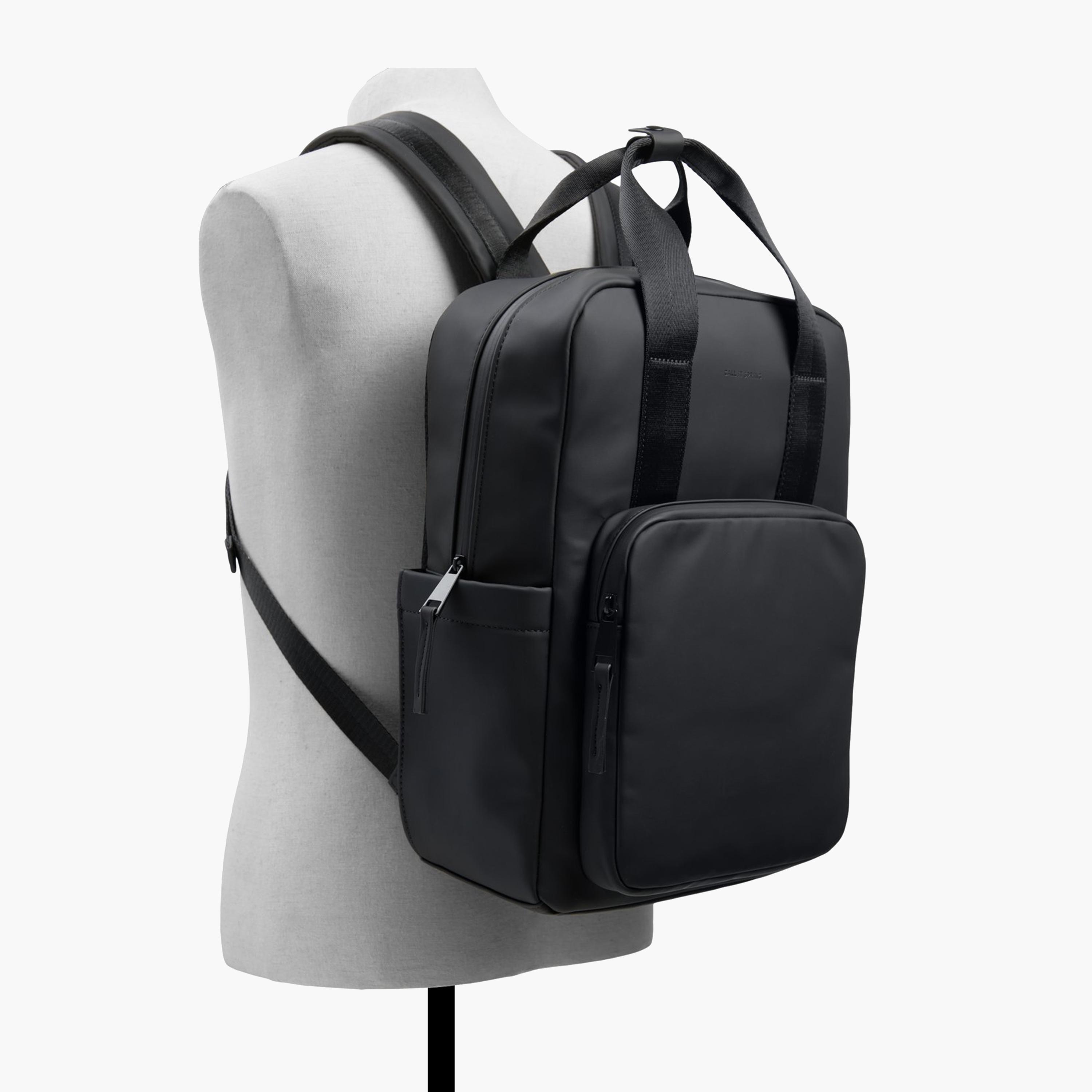كول ات سبرينغ- شنطة  كمبيوتر محمول فيشر بمقبض مزدوج مع سحاب وقفل وحزام قابل للتعديل-men-bags-image-8