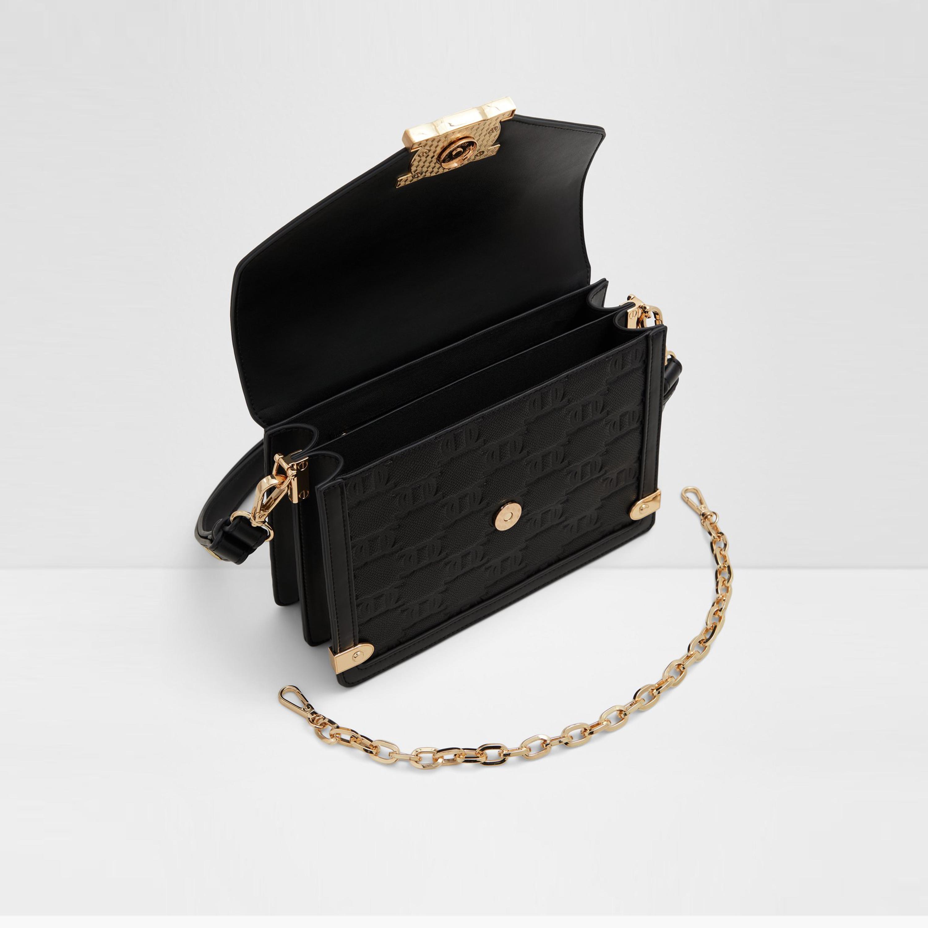 الدو- شنطة كتف ويلاي مونوغرام بقفل قلاب وحزام قابل للإزالة-women-bagsandwallets-handbags-image-3