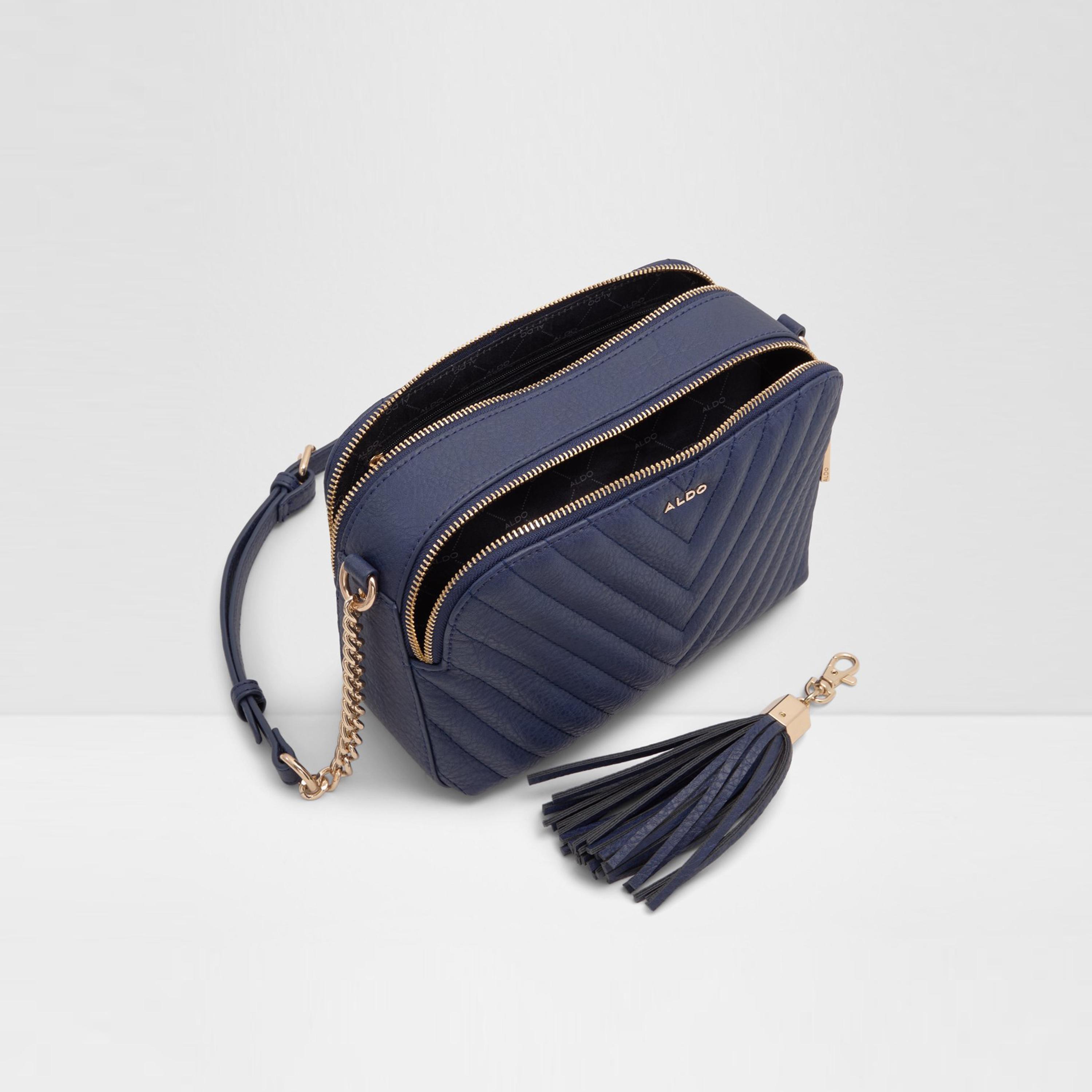 الدو- شنطة كروس مبطنة  تالايدار بإغلاق بسحاب وحزام قابل للتعديل-women-bagsandwallets-handbags-image-3