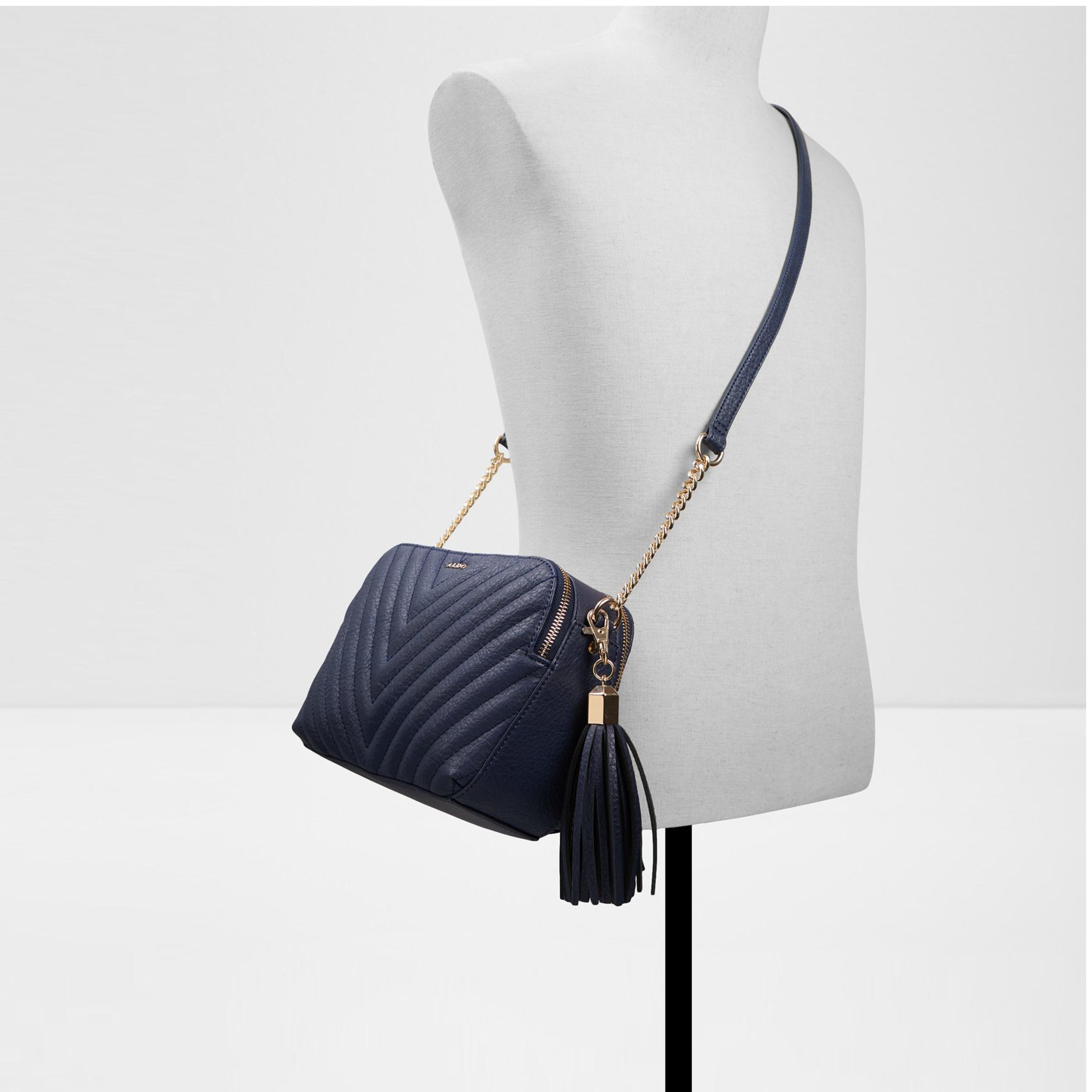 الدو- شنطة كروس مبطنة  تالايدار بإغلاق بسحاب وحزام قابل للتعديل-women-bagsandwallets-handbags-image-4