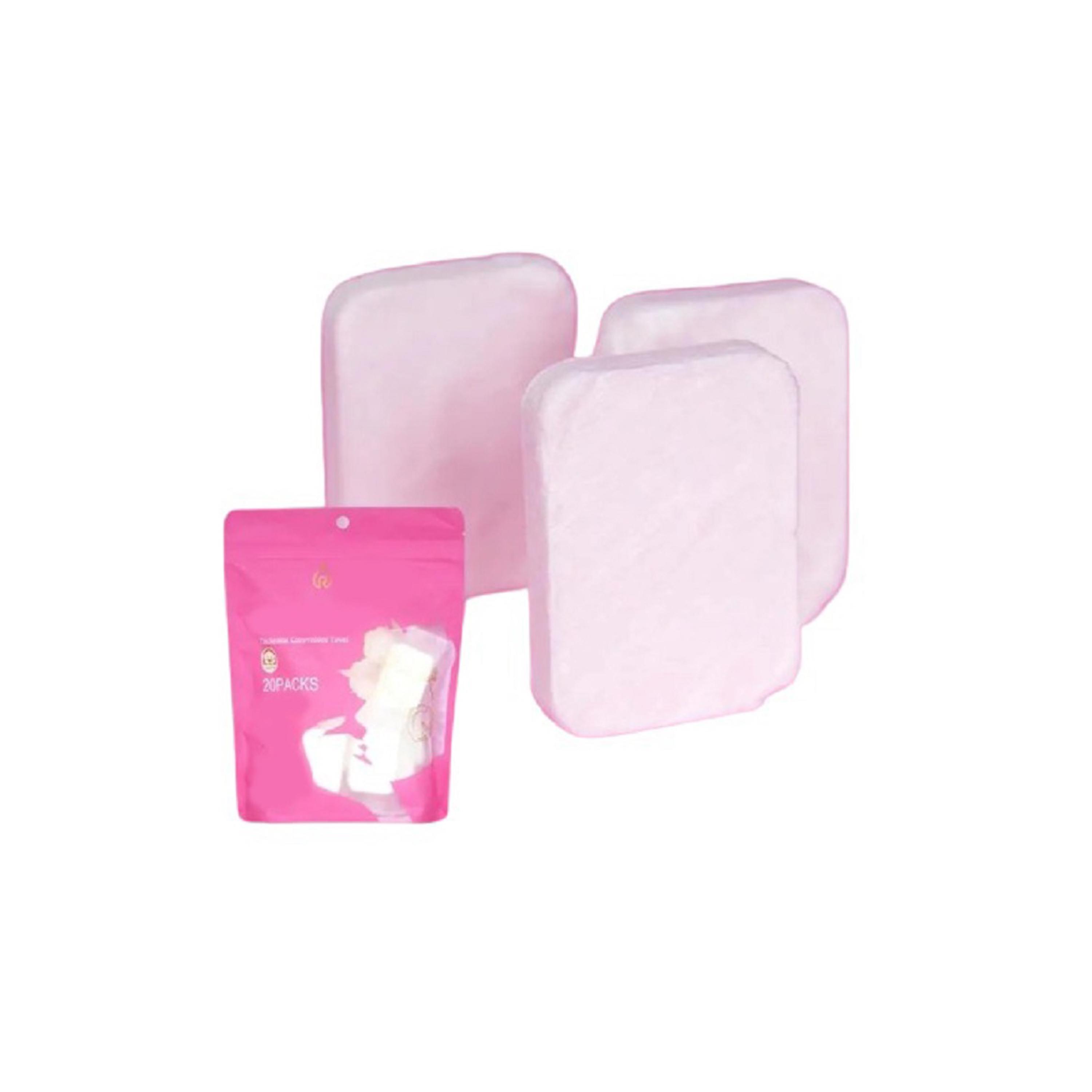 منشفة مضغوطة للاستخدام الخارجي ترافلميت من بيكابو، 20 قطعة، مقاس 25 × 30 سم-baby-bathandcare-towels-image-2