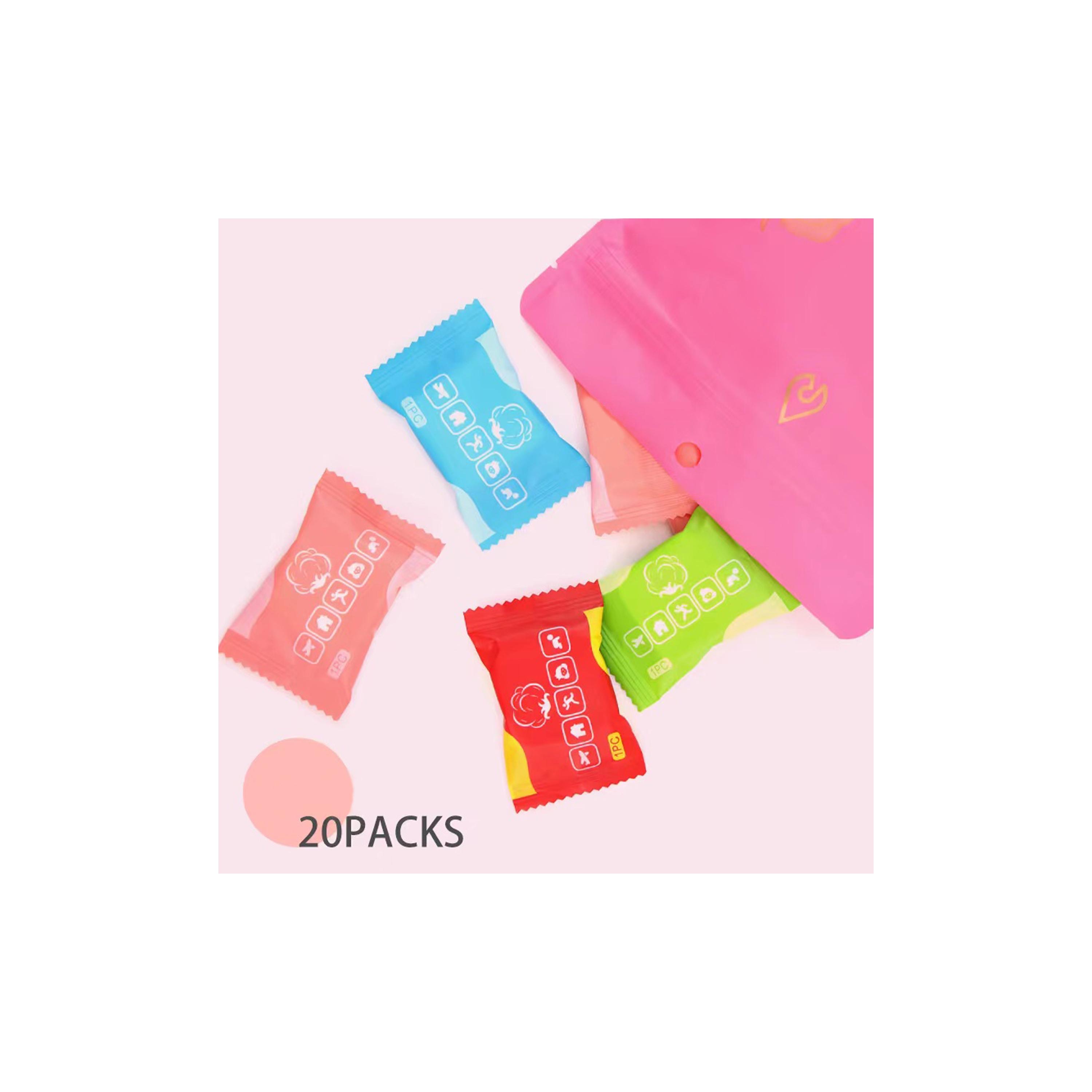 منشفة مضغوطة للاستخدام الخارجي ترافلميت من بيكابو، 20 قطعة، مقاس 25 × 30 سم-baby-bathandcare-towels-image-4