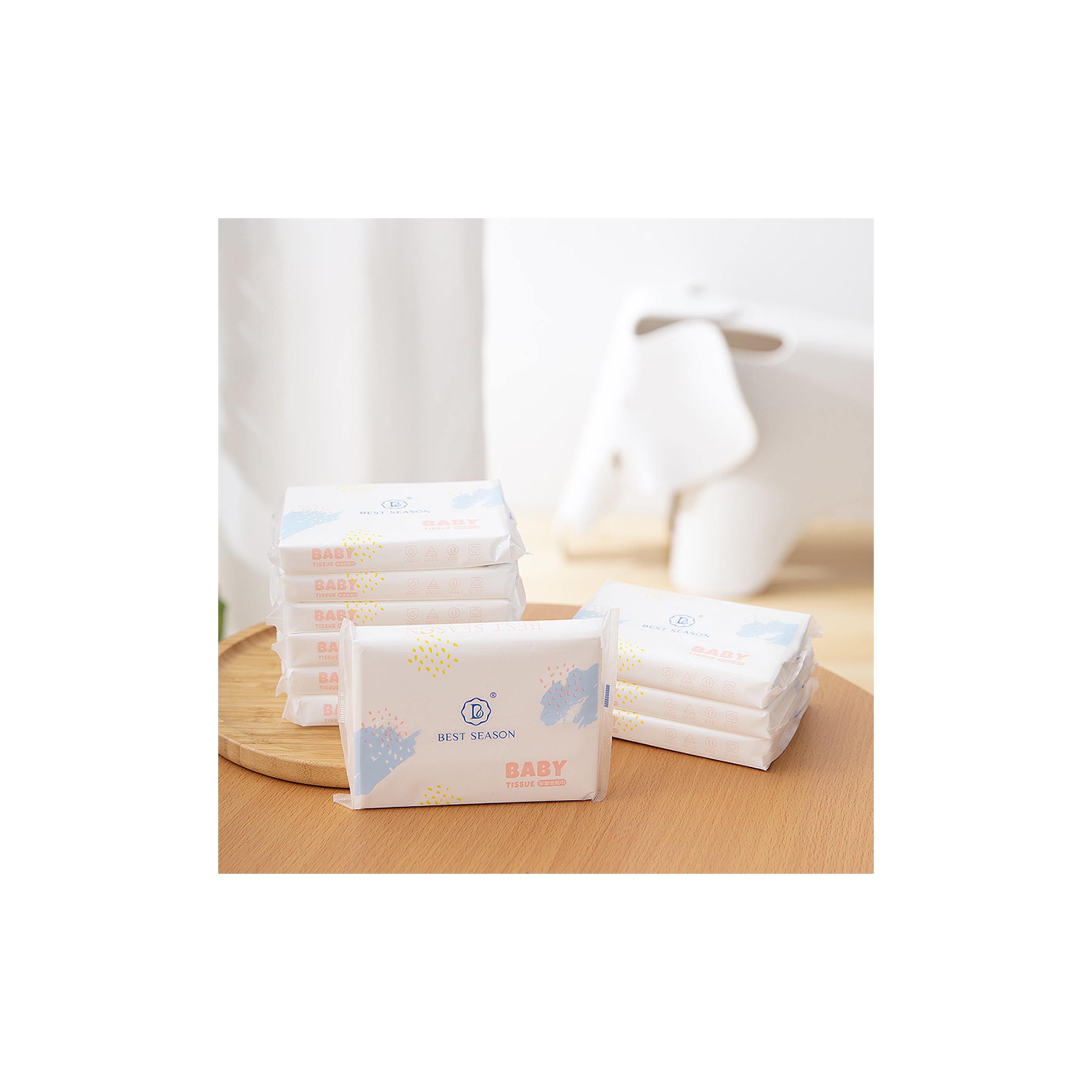 Pikkaboo Pack of 5 Best Season Ultra Soft Tissues (3 Ply)-baby-bathandcare-grooming-image-5