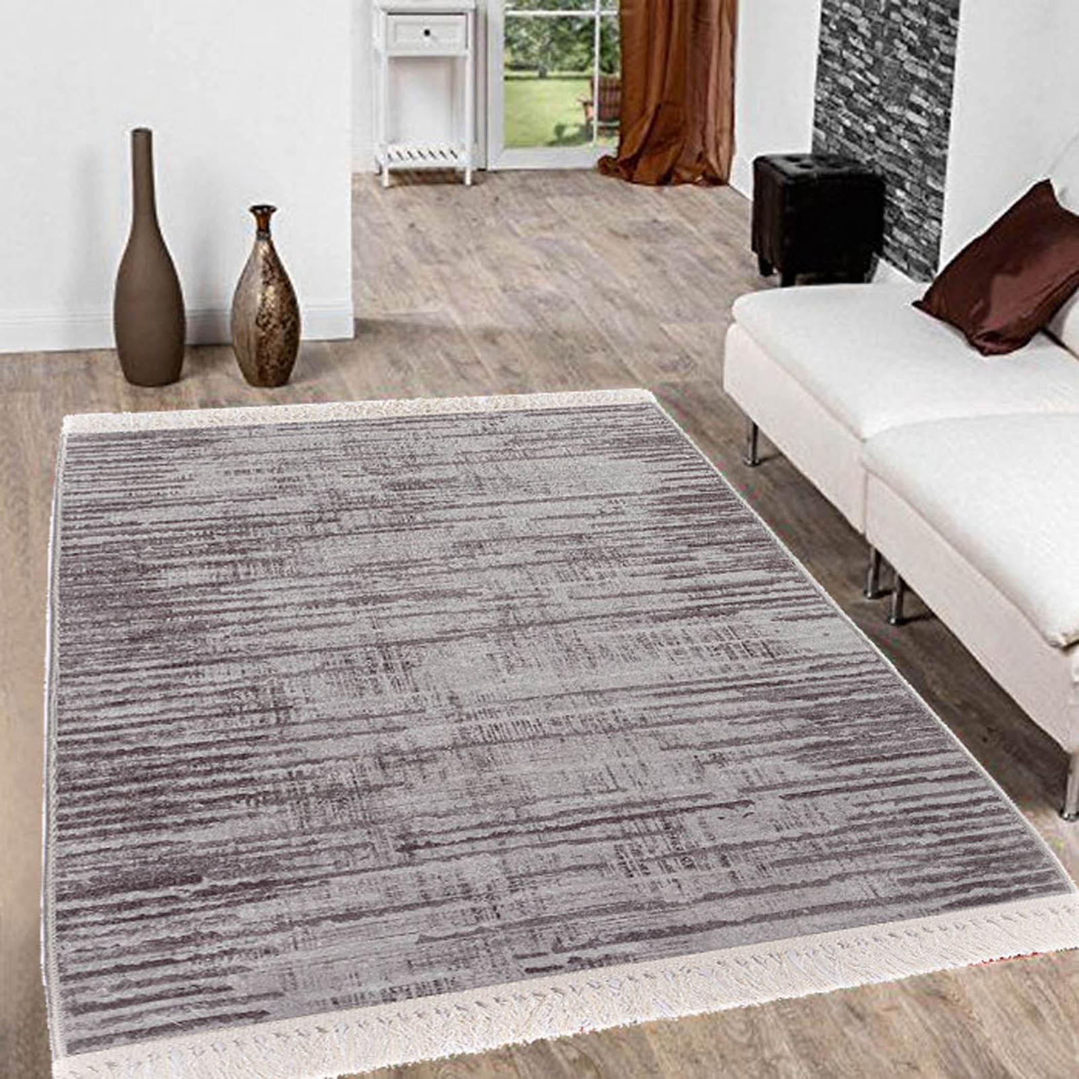 Decorative Velvet Turkish Carpet - 180x120 cms-household-rugsandcarpets-rugs-image-2