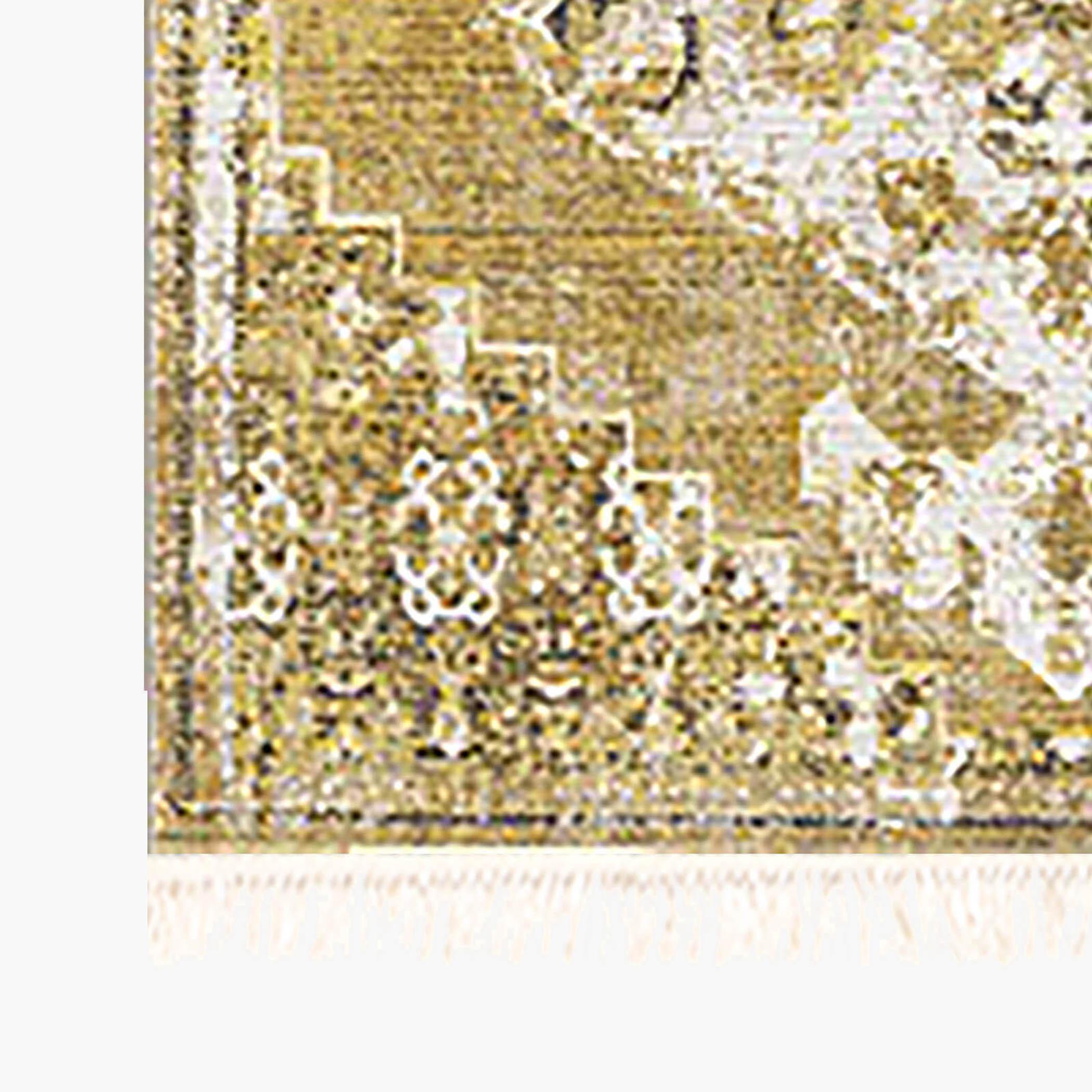 Decorative Velvet Turkish Carpet - 120x80 cms-household-rugsandcarpets-rugs-image-4
