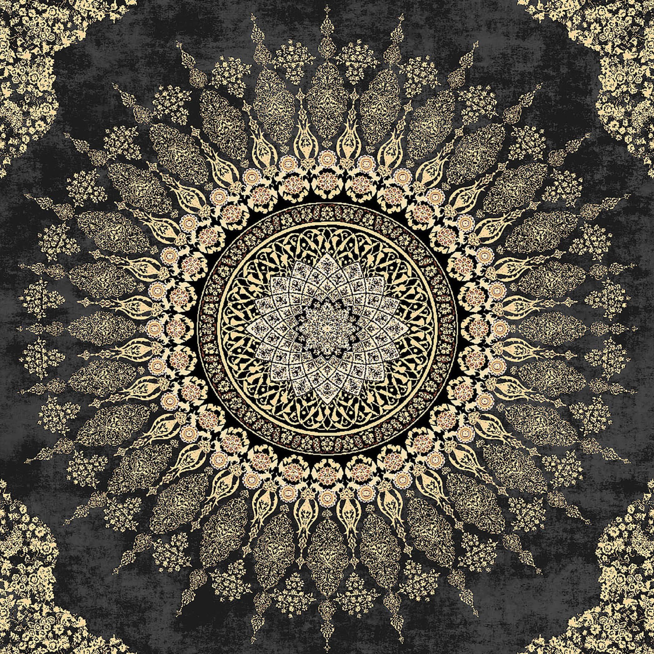 Decorative Velvet Turkish Carpet - 120x80 cms-household-rugsandcarpets-rugs-image-5
