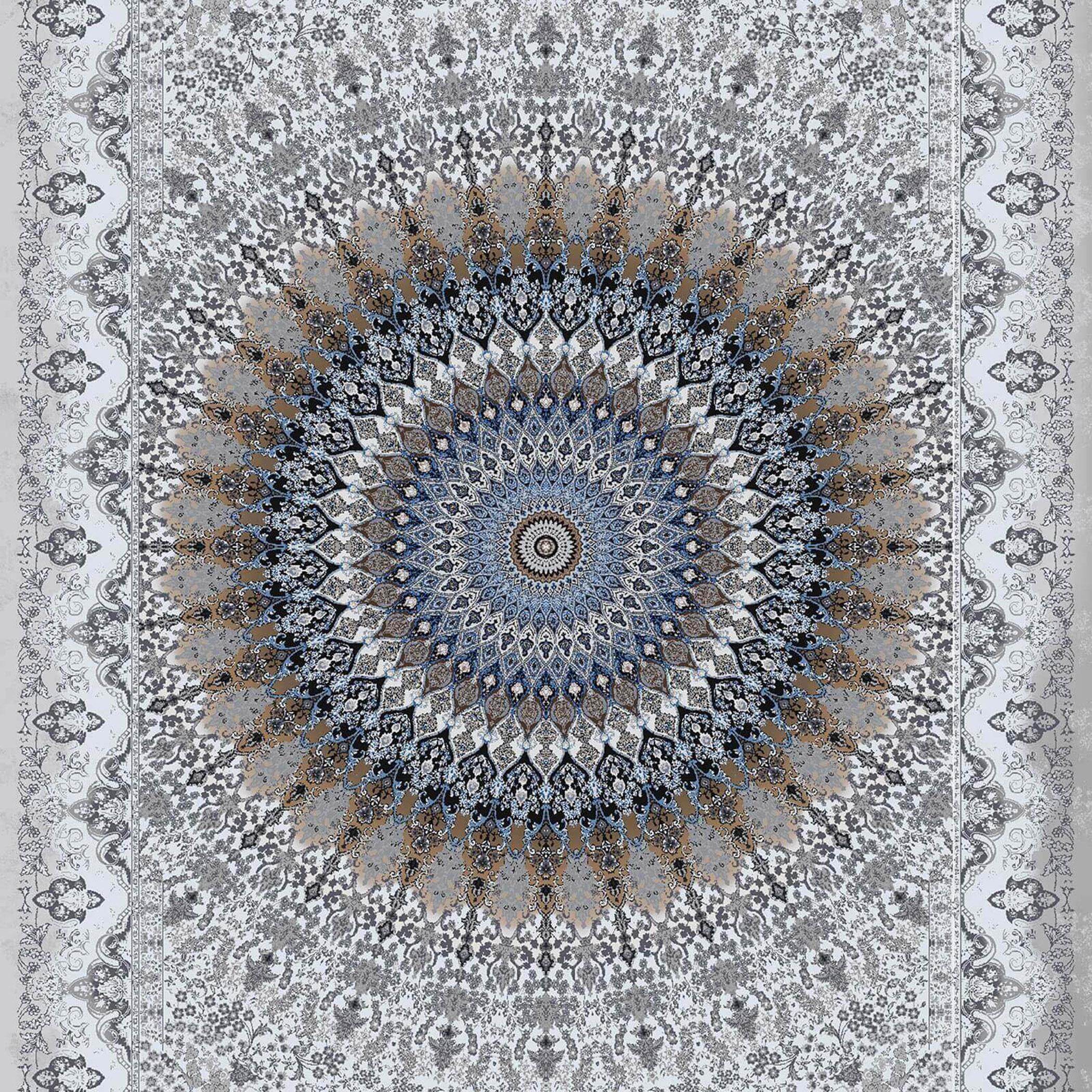 Decorative Velvet Turkish Carpet - 120x80 cm-household-rugsandcarpets-rugs-image-5