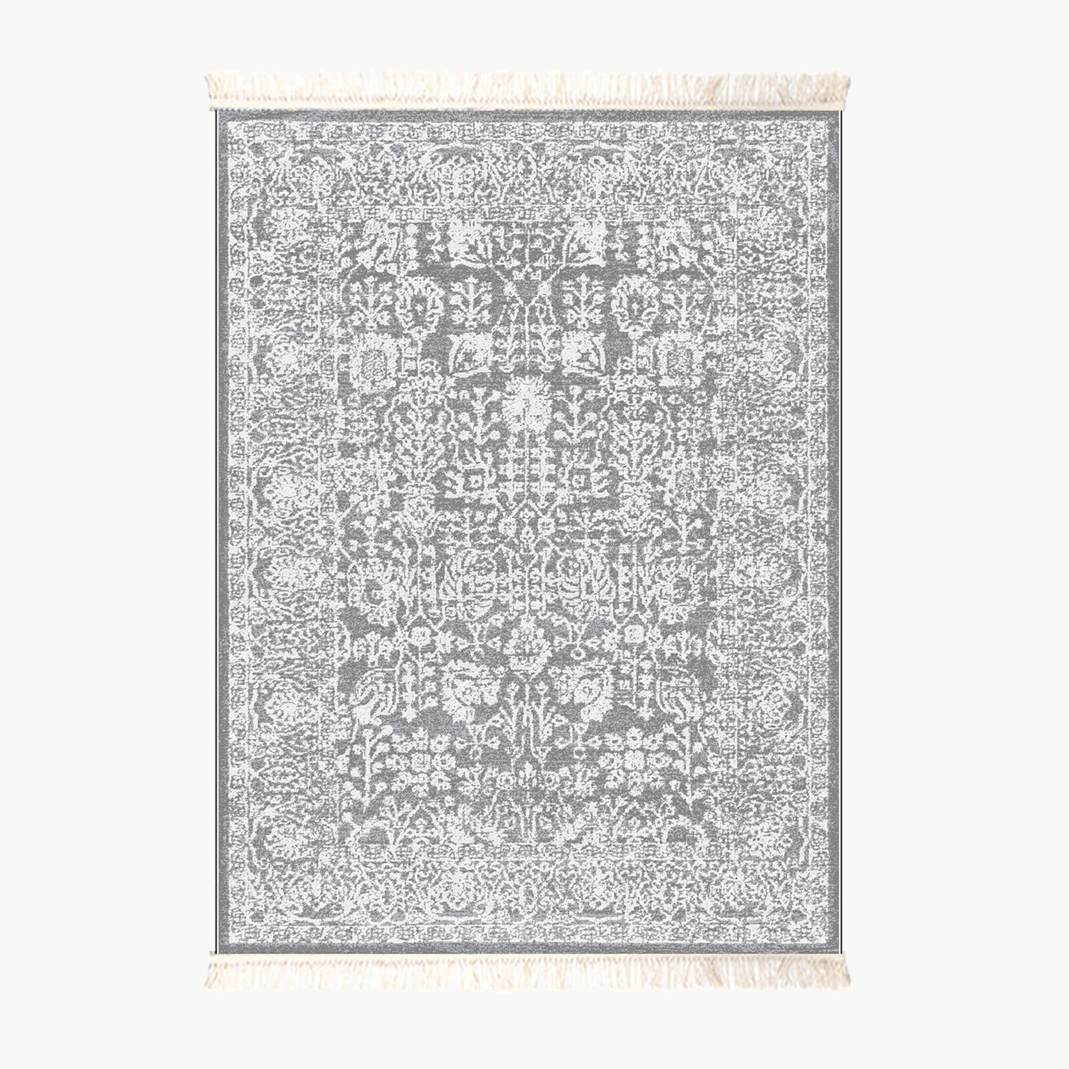 Velvet Turkish Decorative Carpet - 80x120 cms-household-rugsandcarpets-rugs-image-3