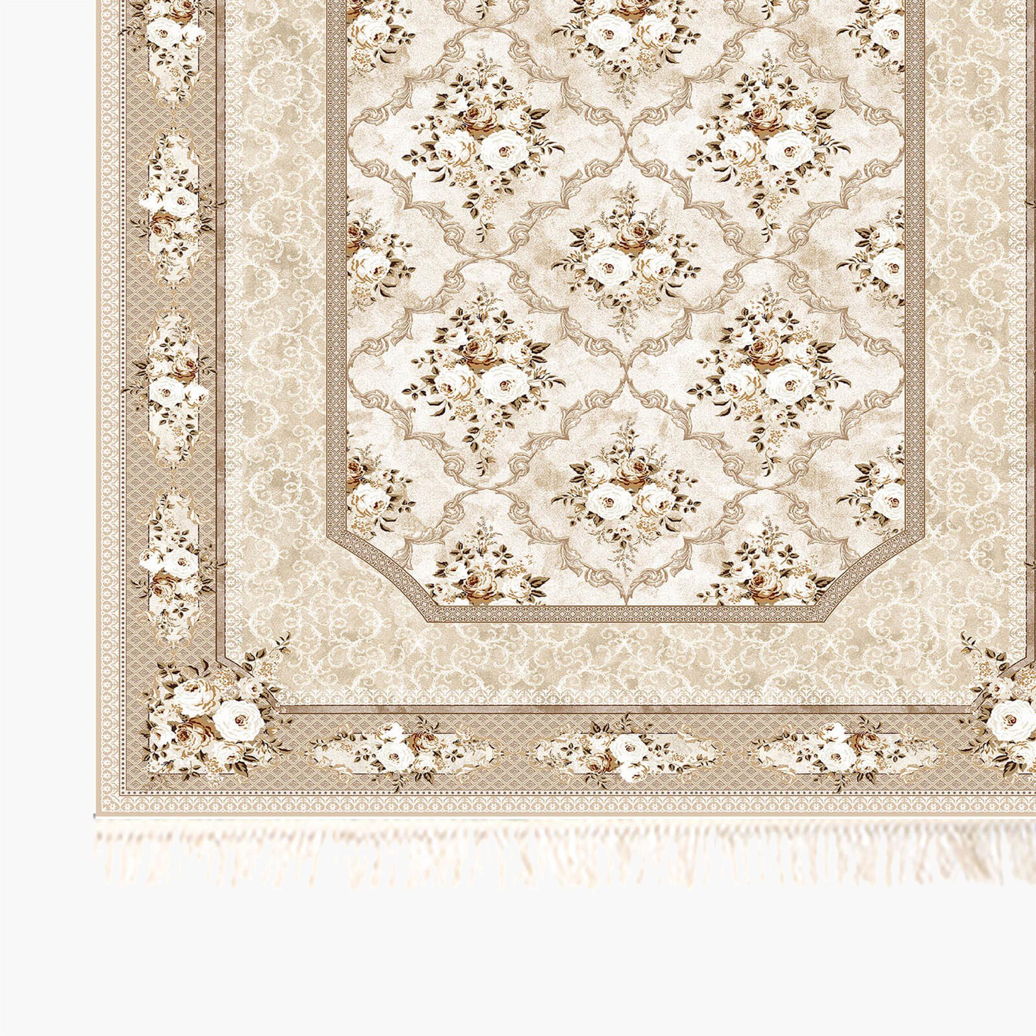 Velvet Turkish Rectangular Decorative Carpet - 120x80 cm-household-rugsandcarpets-rugs-image-4
