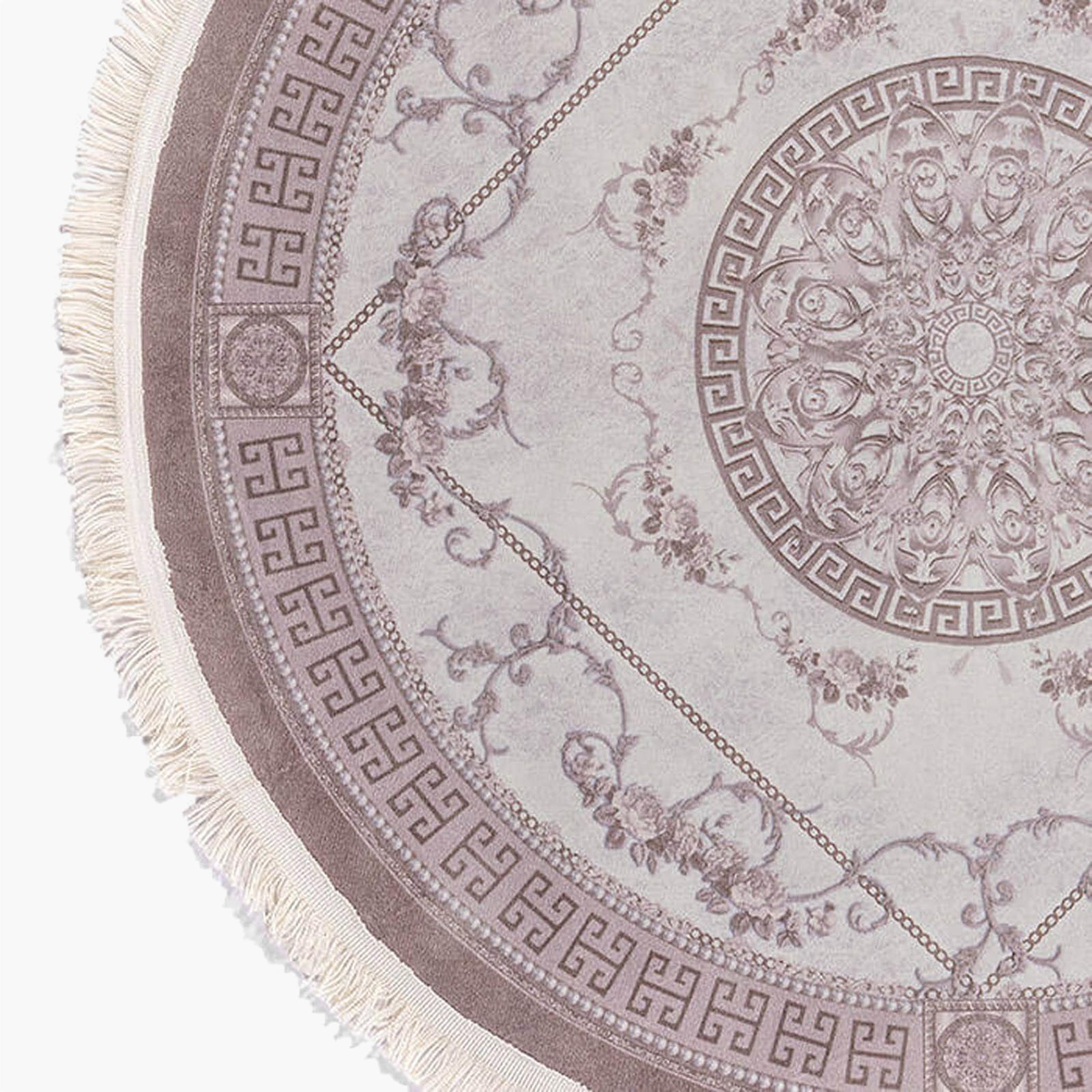 Decorative Velvet Turkish Carpet - 120x120 cm-household-rugsandcarpets-rugs-image-10