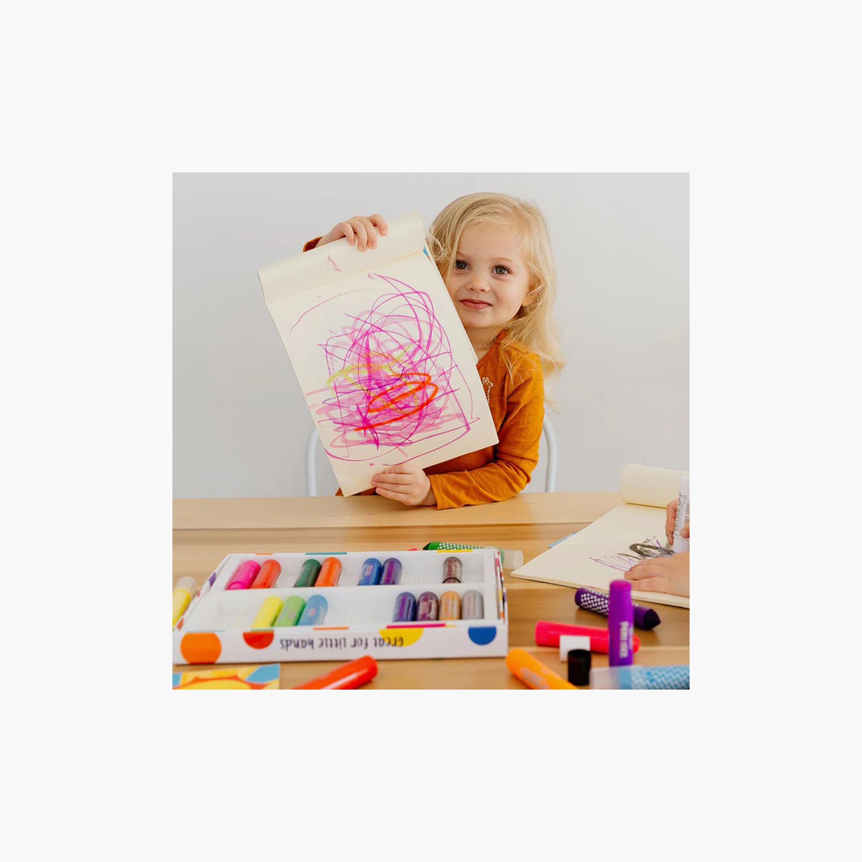 Ooly 24-Piece Chunkies Paint Sticks Variety Pack-school-artsandcrafts-image-4