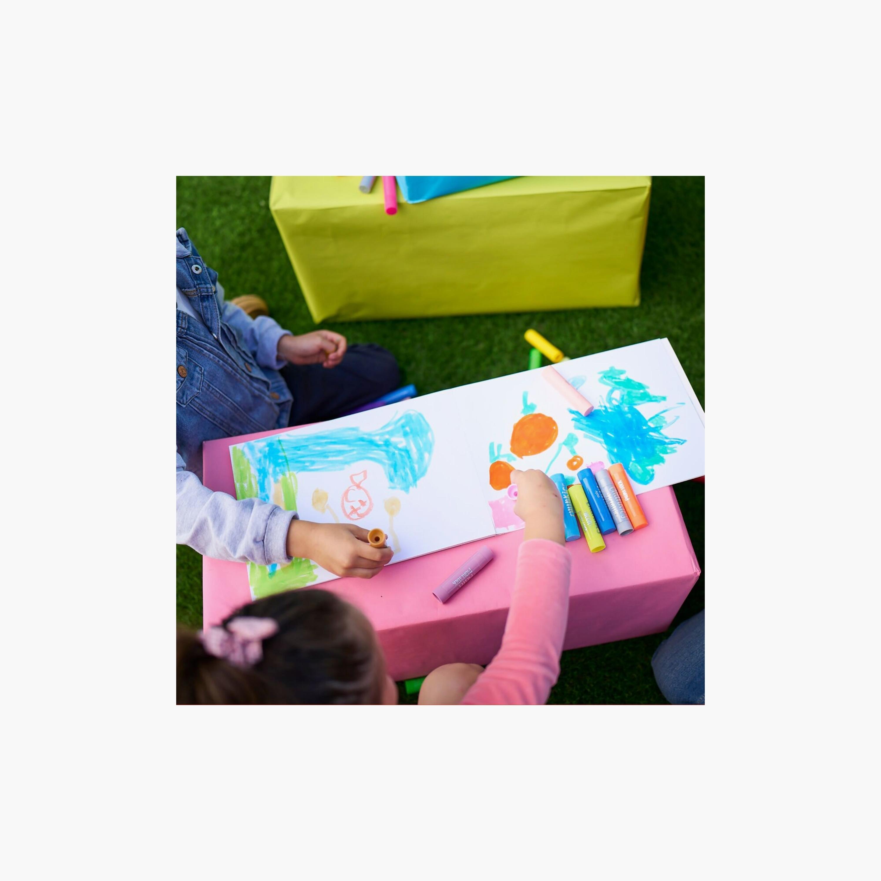 أعواد طلاء نيون تشانكيز 6 قطع من أوولي-school-artsandcrafts-image-5
