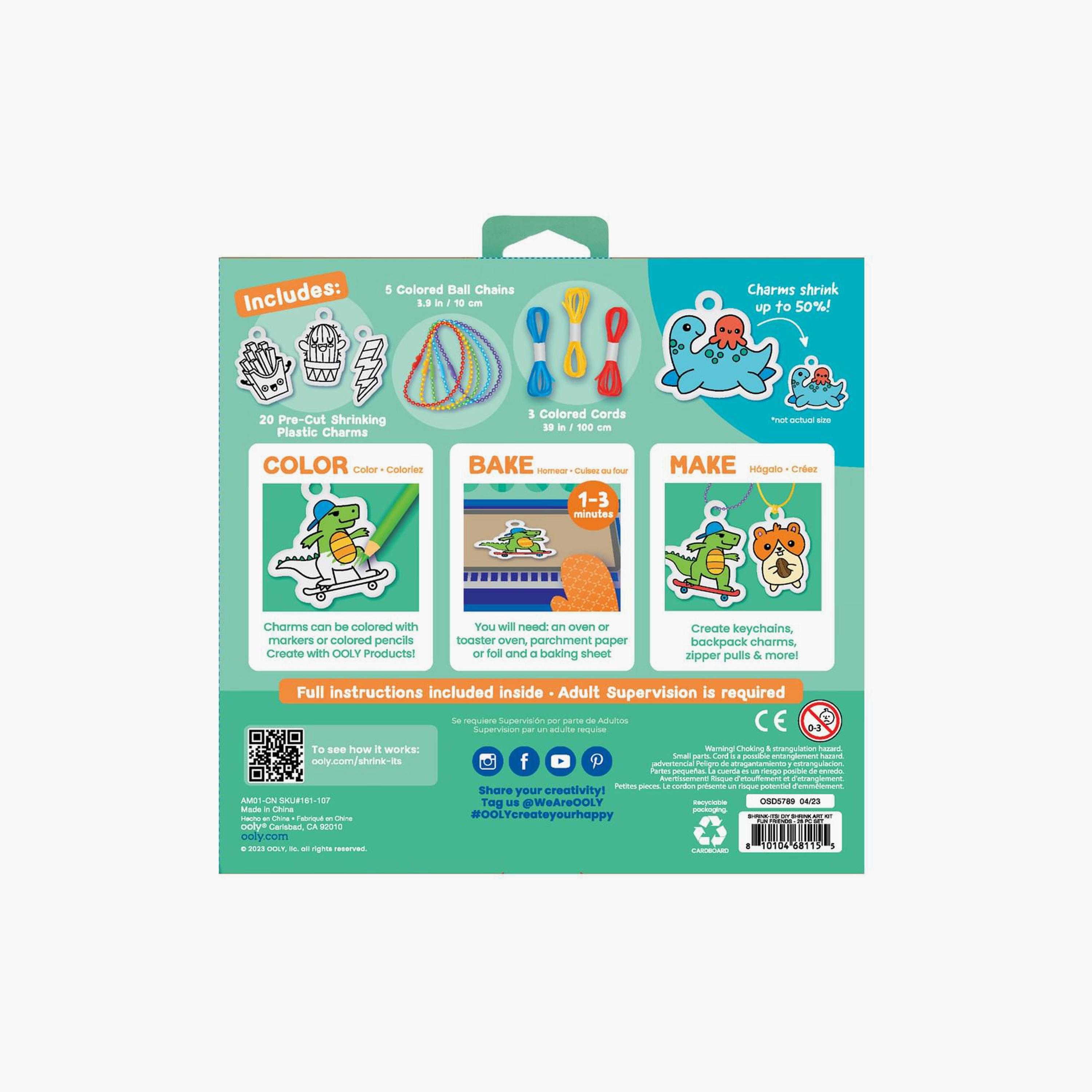 مجموعة أدوات الانكماش  شرينك-إتس! (افعلها بنفسك) من أوولي - أصدقاء مرحون-school-artsandcrafts-image-4