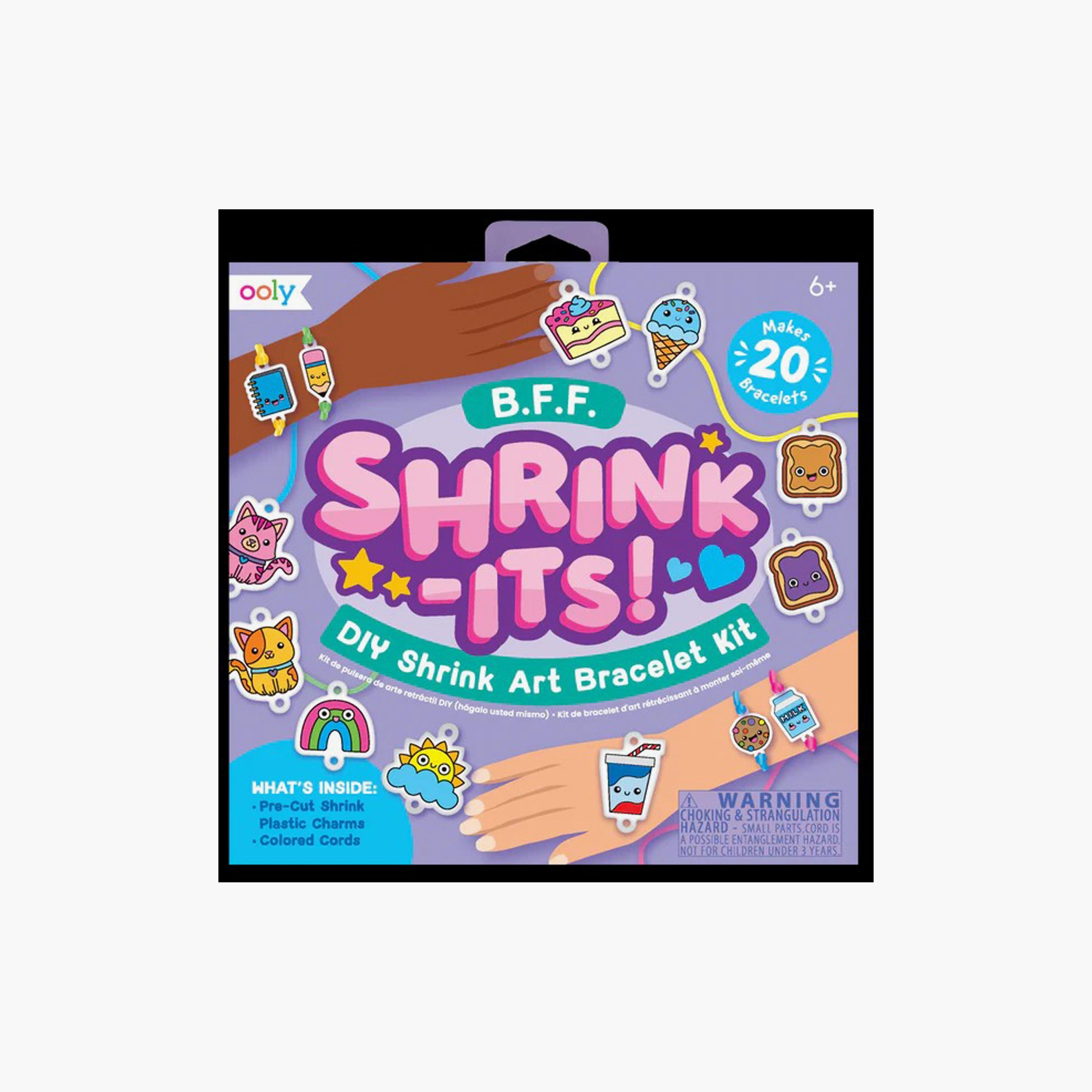 Ooly Shrink-Its! DIY Shrink Art Bracelet Kit - B.F.F-school-artsandcrafts-image-1