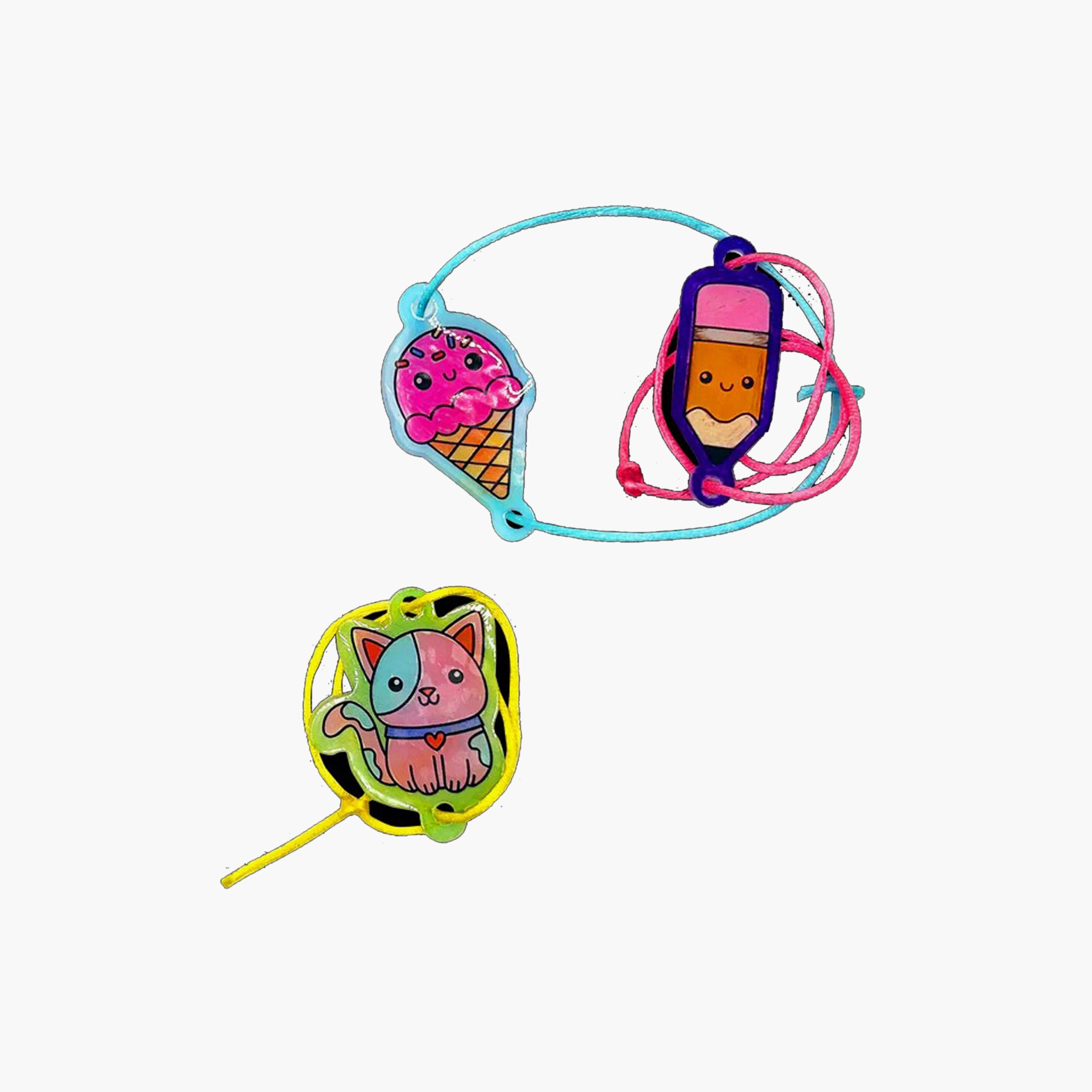 Ooly Shrink-Its! DIY Shrink Art Bracelet Kit - B.F.F-school-artsandcrafts-image-3