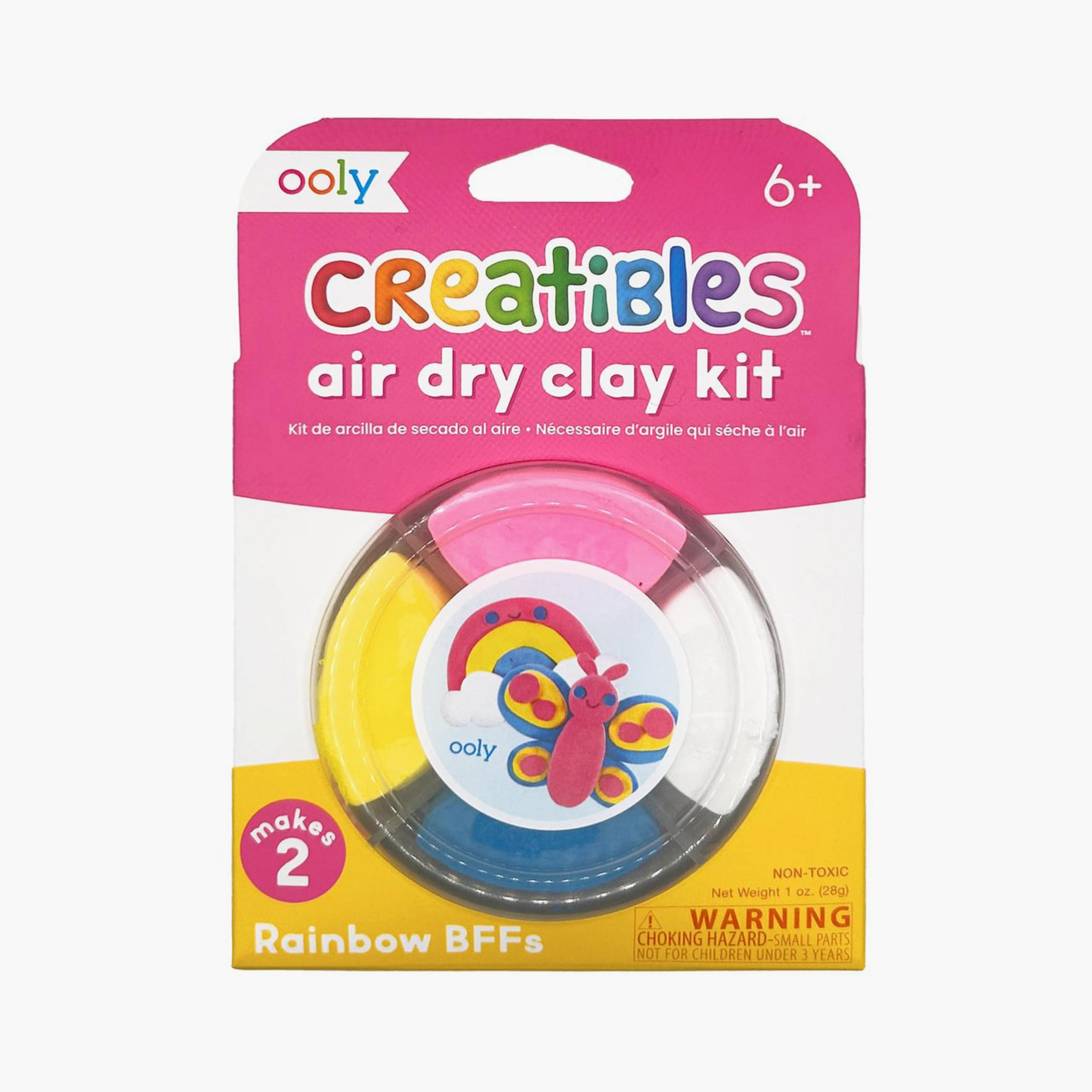 Ooly Creatibles Set of 4 D.I.Y. Air-Dry Clay Kit - Rainbow BFFs-school-artsandcrafts-image-2