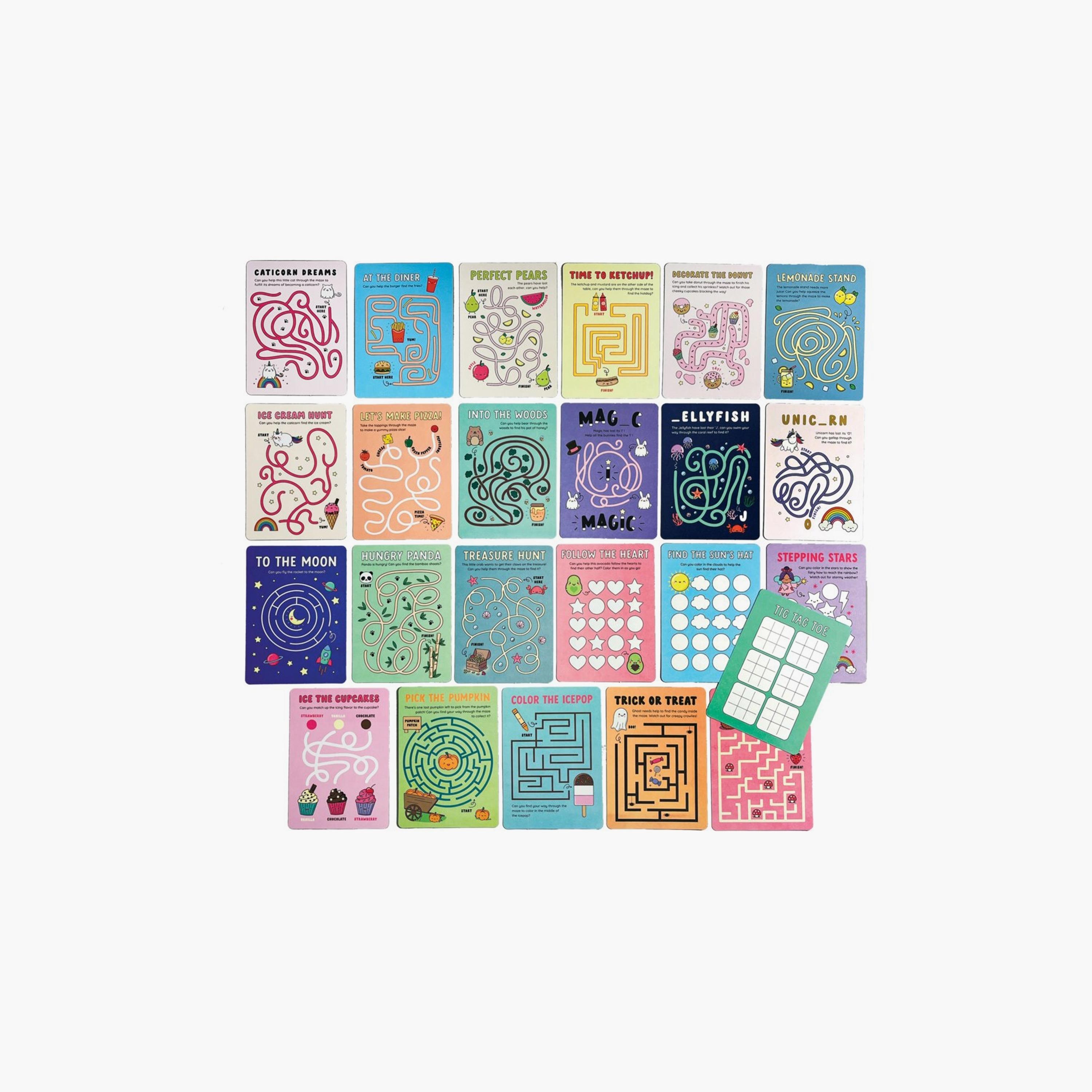 Ooly Mini Mazes Activity Cards-toys-indoortoys-cardgames-image-2