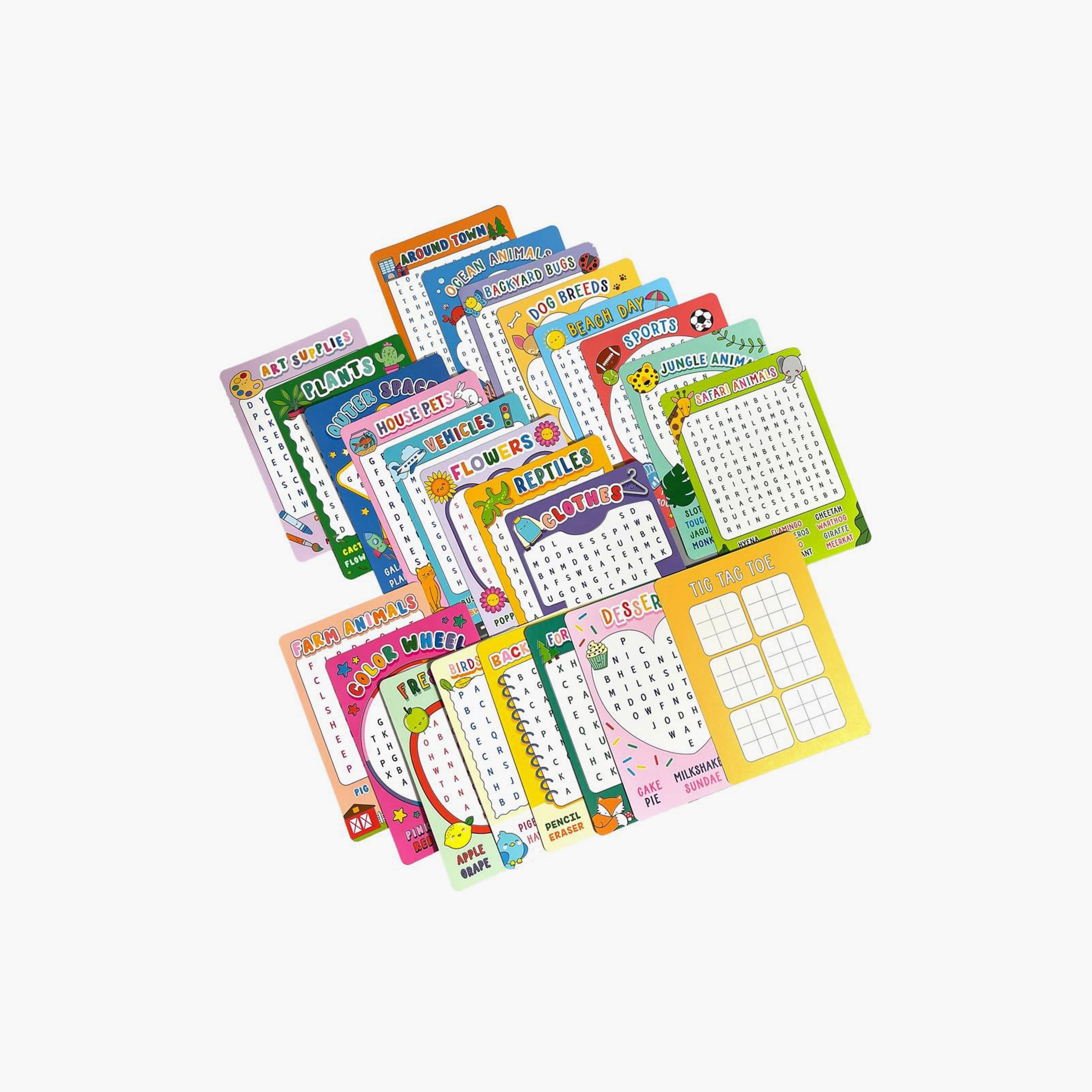 Ooly 24-Piece Word Search Activity Cards-toys-indoortoys-cardgames-image-2