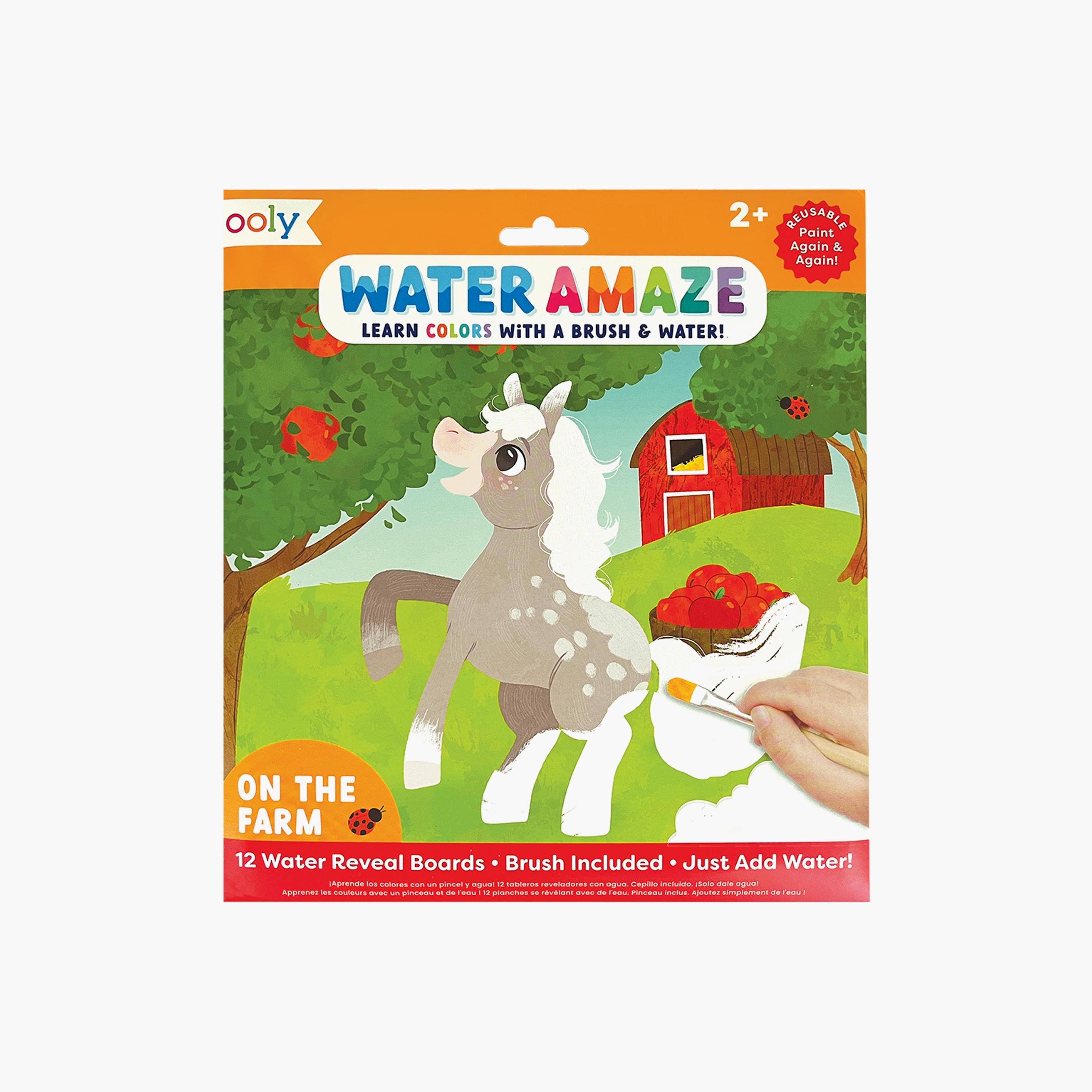 Ooly Water Amaze Water Reveal Boards - On The Farm-school-artsandcrafts-image-1