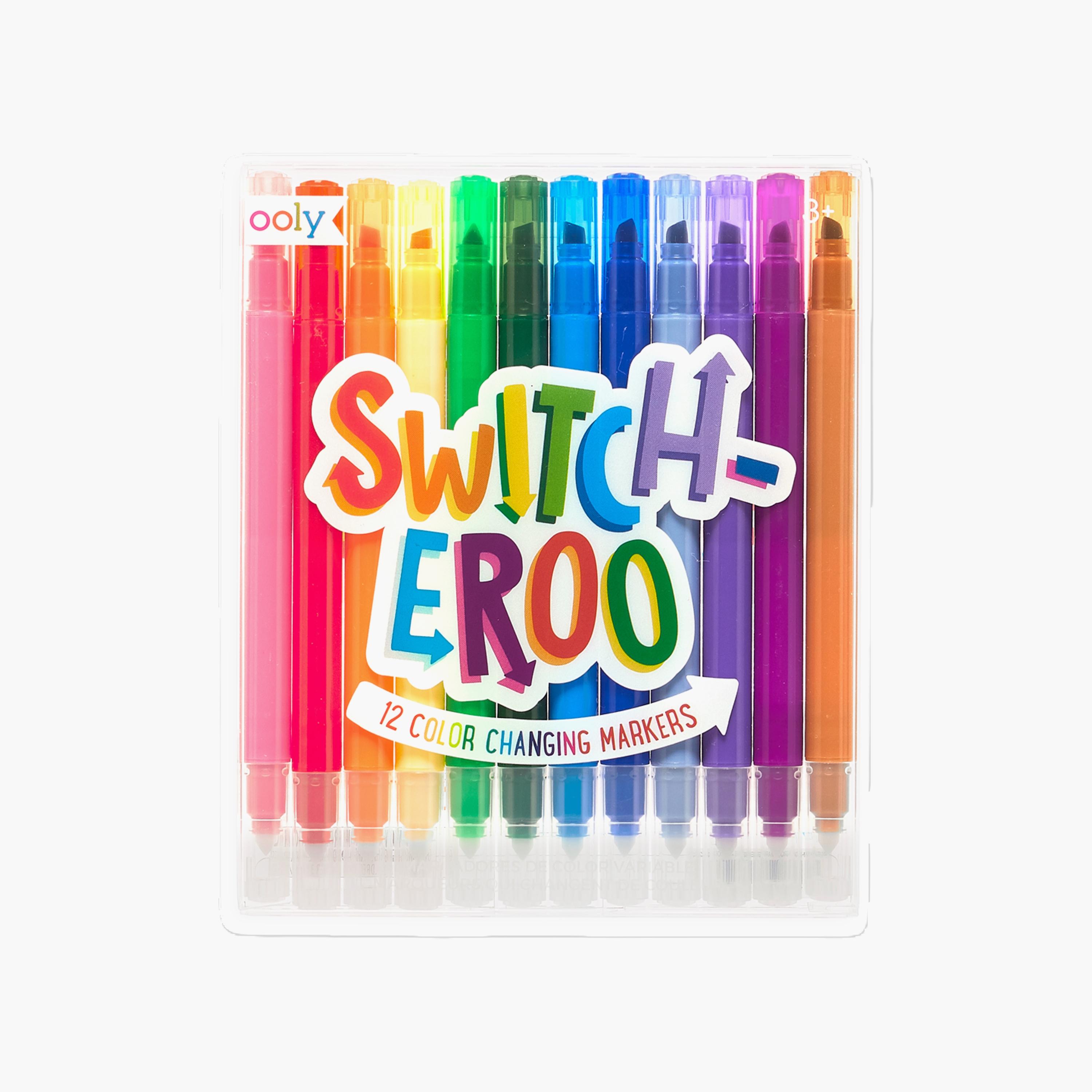 Ooly 12-Piece Switcheroo Color Changing Markers-school-stationery-accessories-image-1