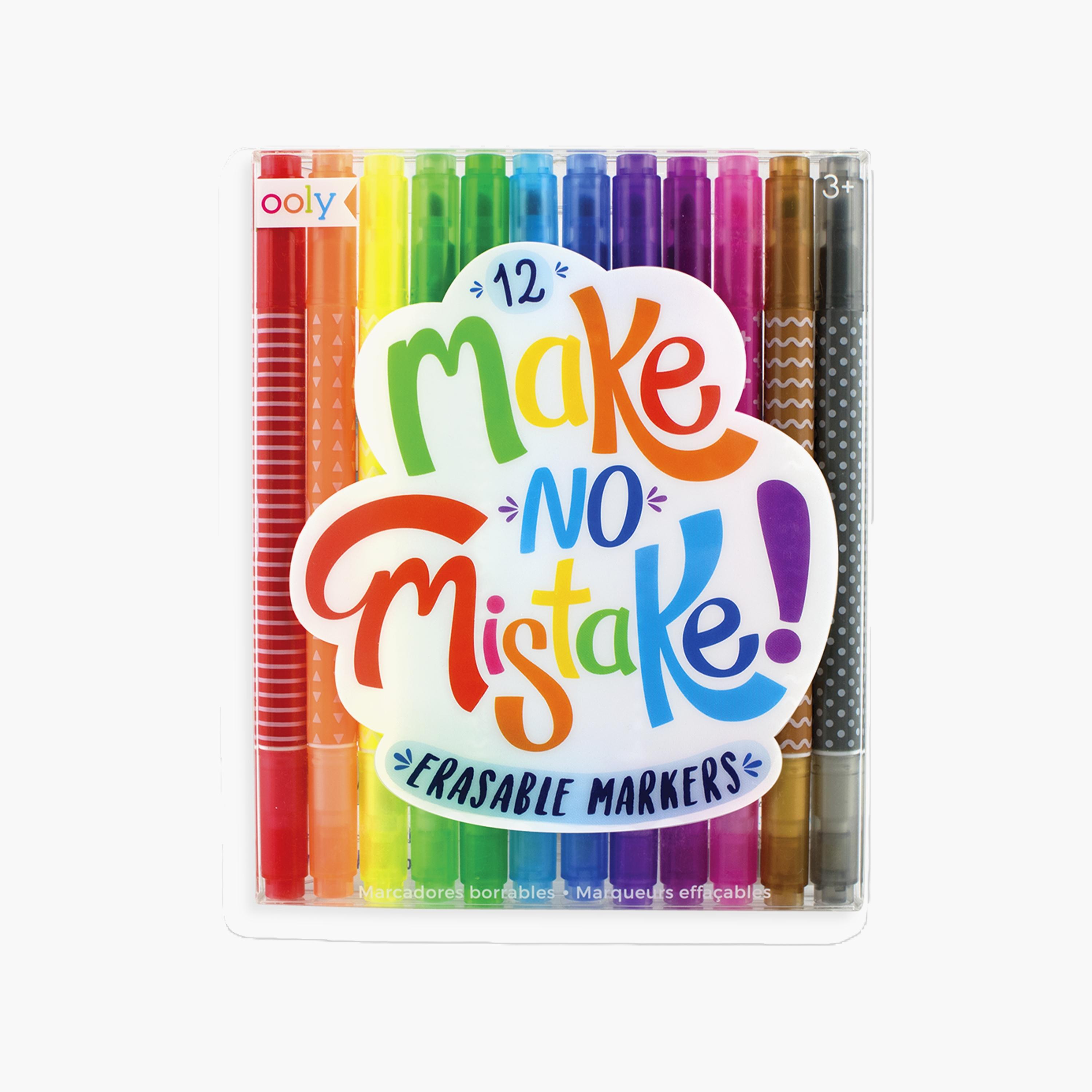 مجموعة أقلام تحديد الفرشاة الكبيرة اللامعة 10 قطع من أوولي-school-stationery-accessories-image-5