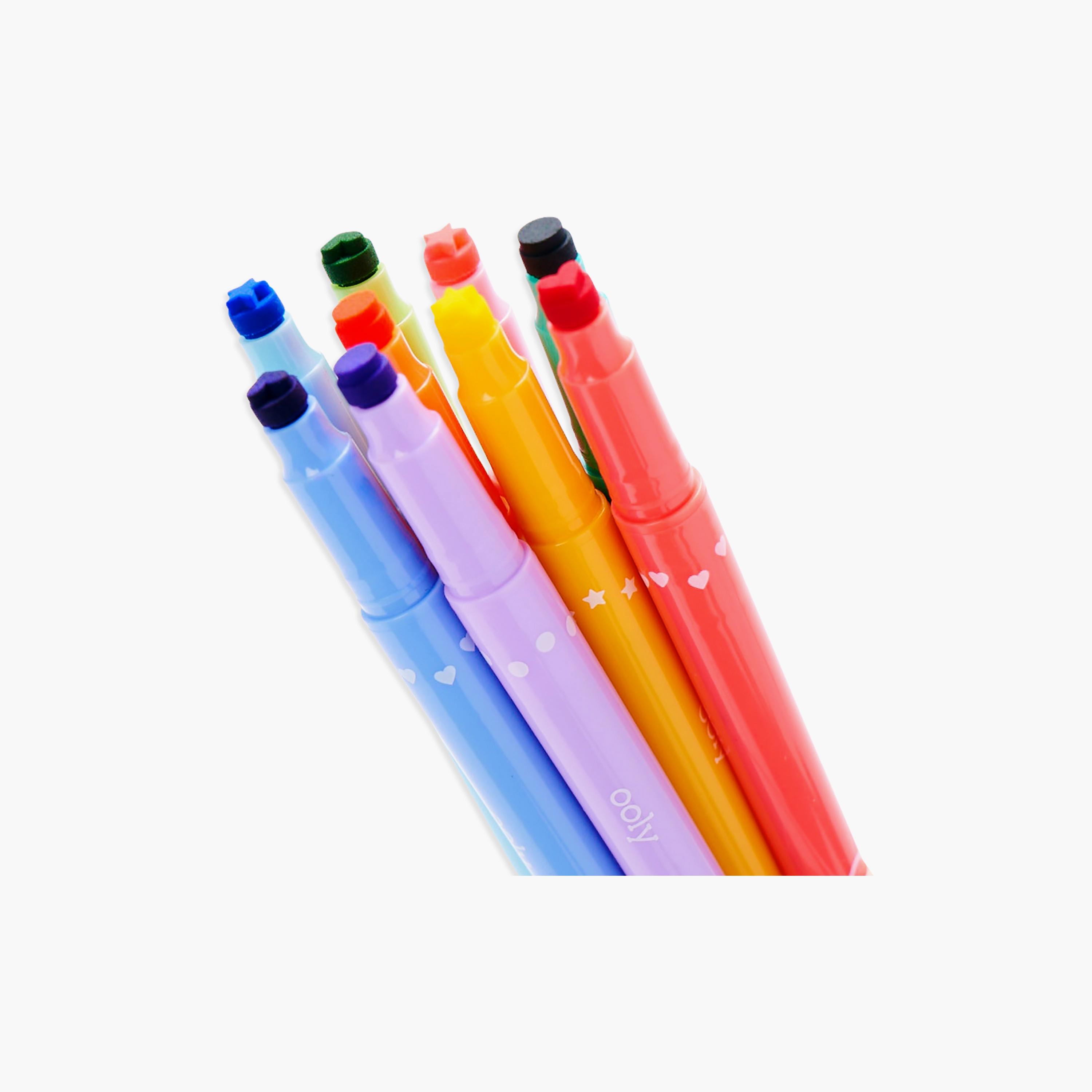 Ooly 12-Piece Yummy Yummy Scented Markers Set-school-stationery-accessories-image-4