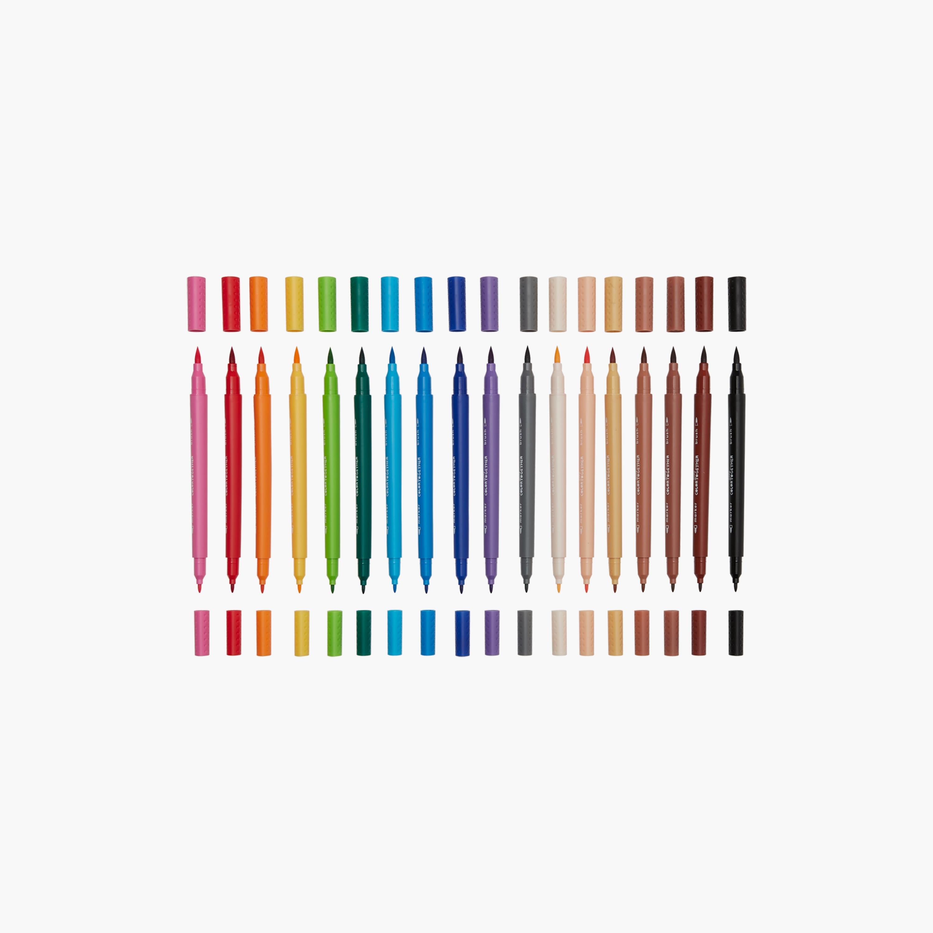 Ooly 9-Piece Confetti Stamp Double Ended Markers Set-school-stationery-accessories-image-2
