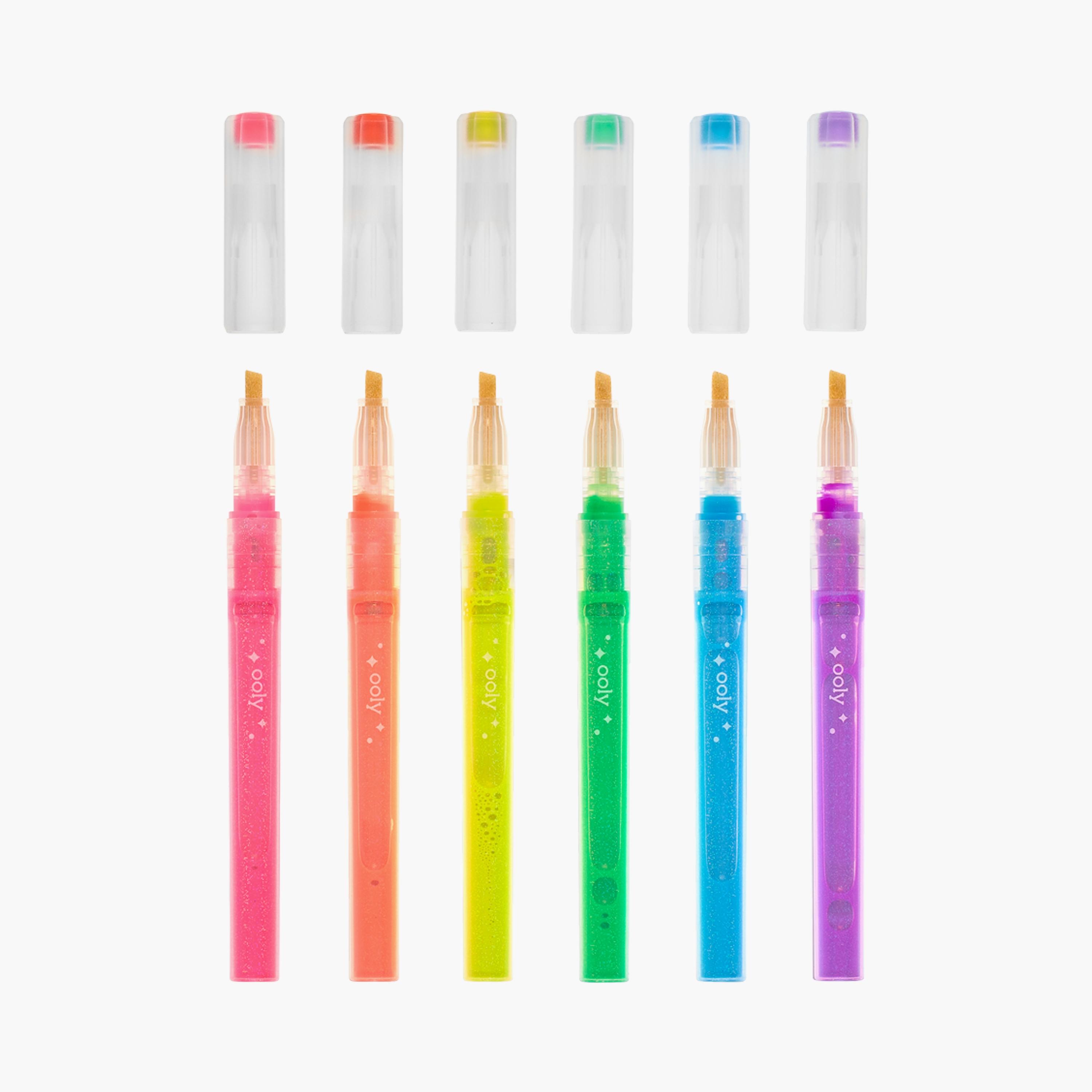 Ooly 6-Piece Oh My Glitter! Highlighters-school-stationery-accessories-image-2