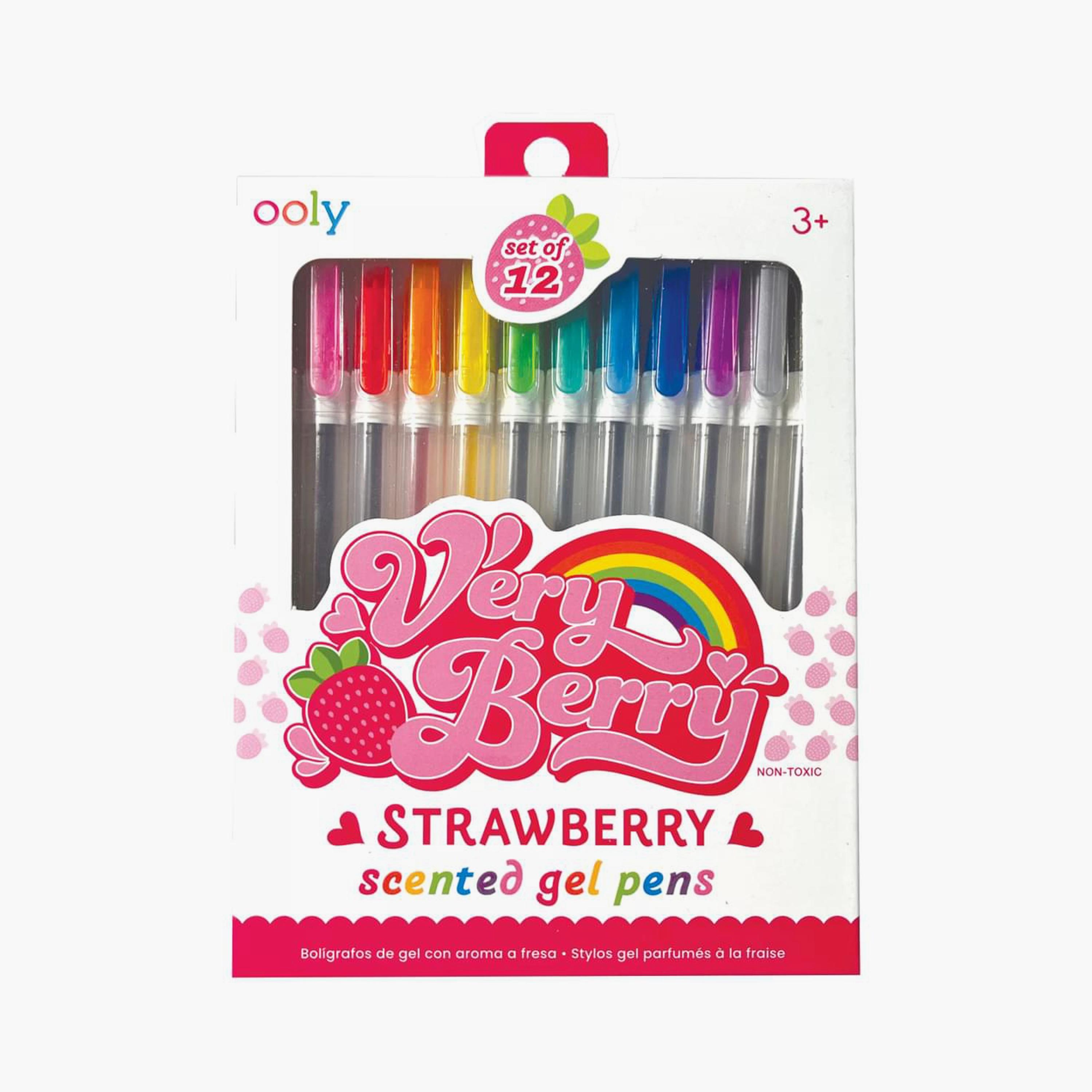 Ooly 12-Piece Very Berry Scented Gel Pens-school-stationery-pensandpencils-image-1