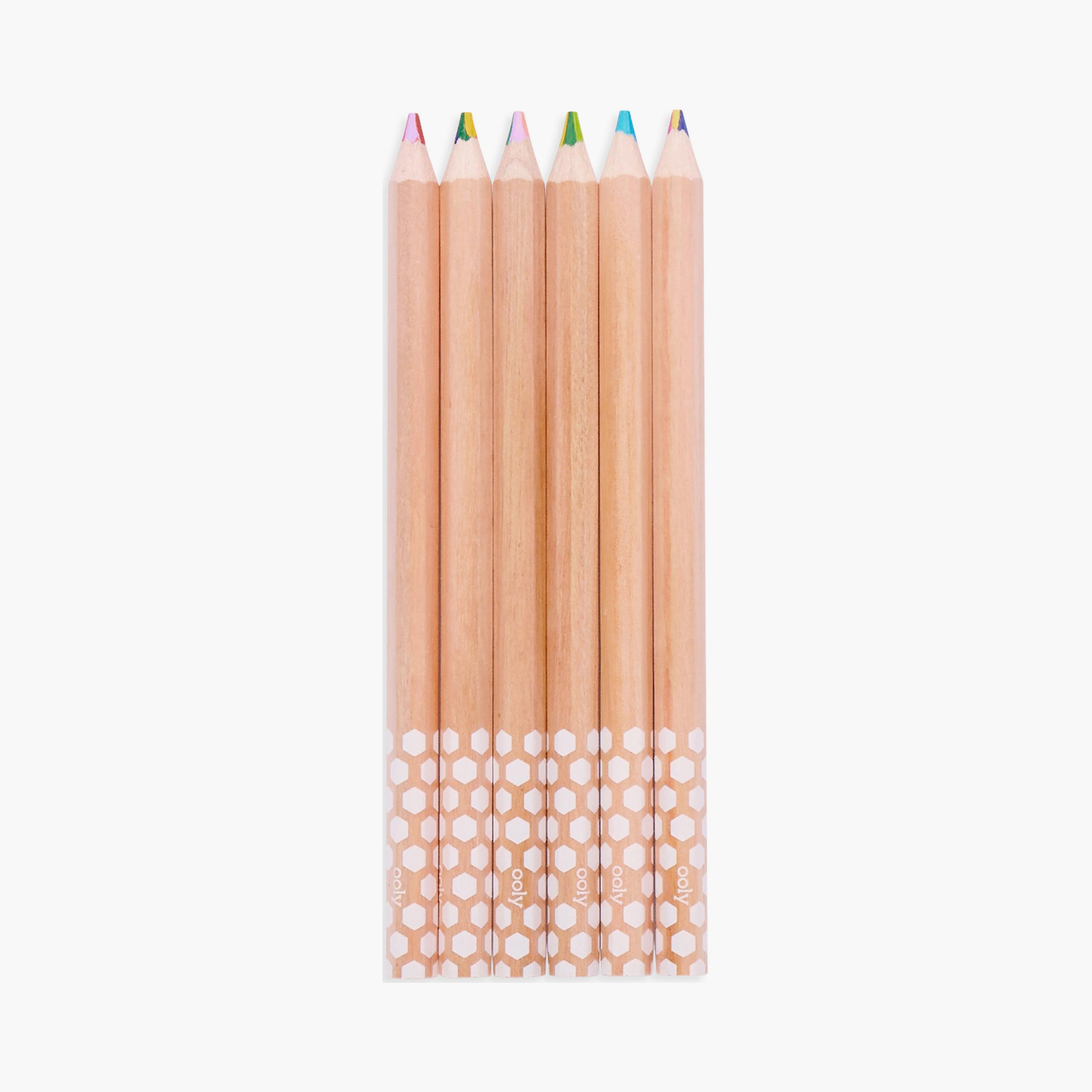 Ooly 6-Piece Kaleidoscope Multicolored Pencils-school-stationery-pensandpencils-image-4