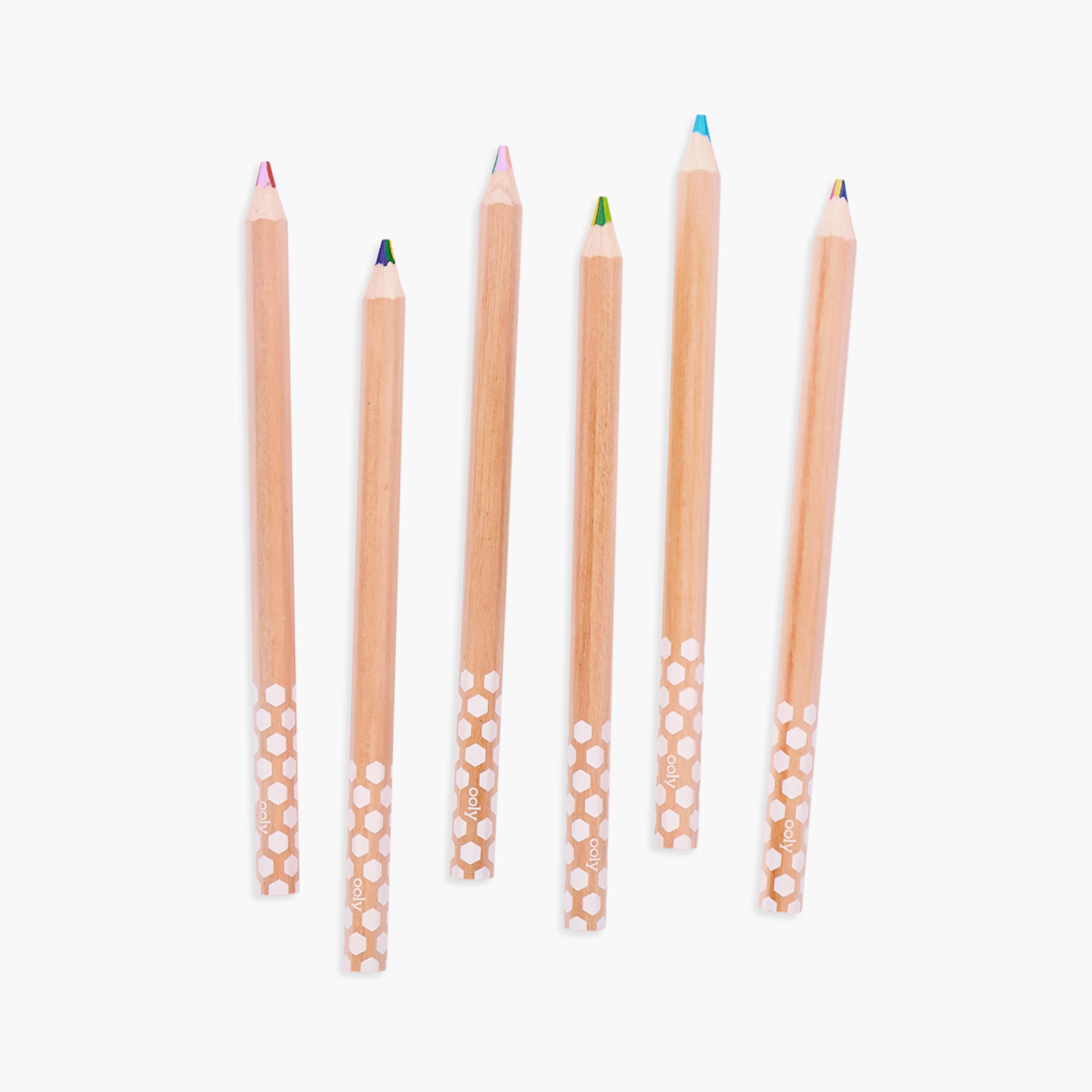 Ooly 6-Piece Kaleidoscope Multicolored Pencils-school-stationery-pensandpencils-image-5