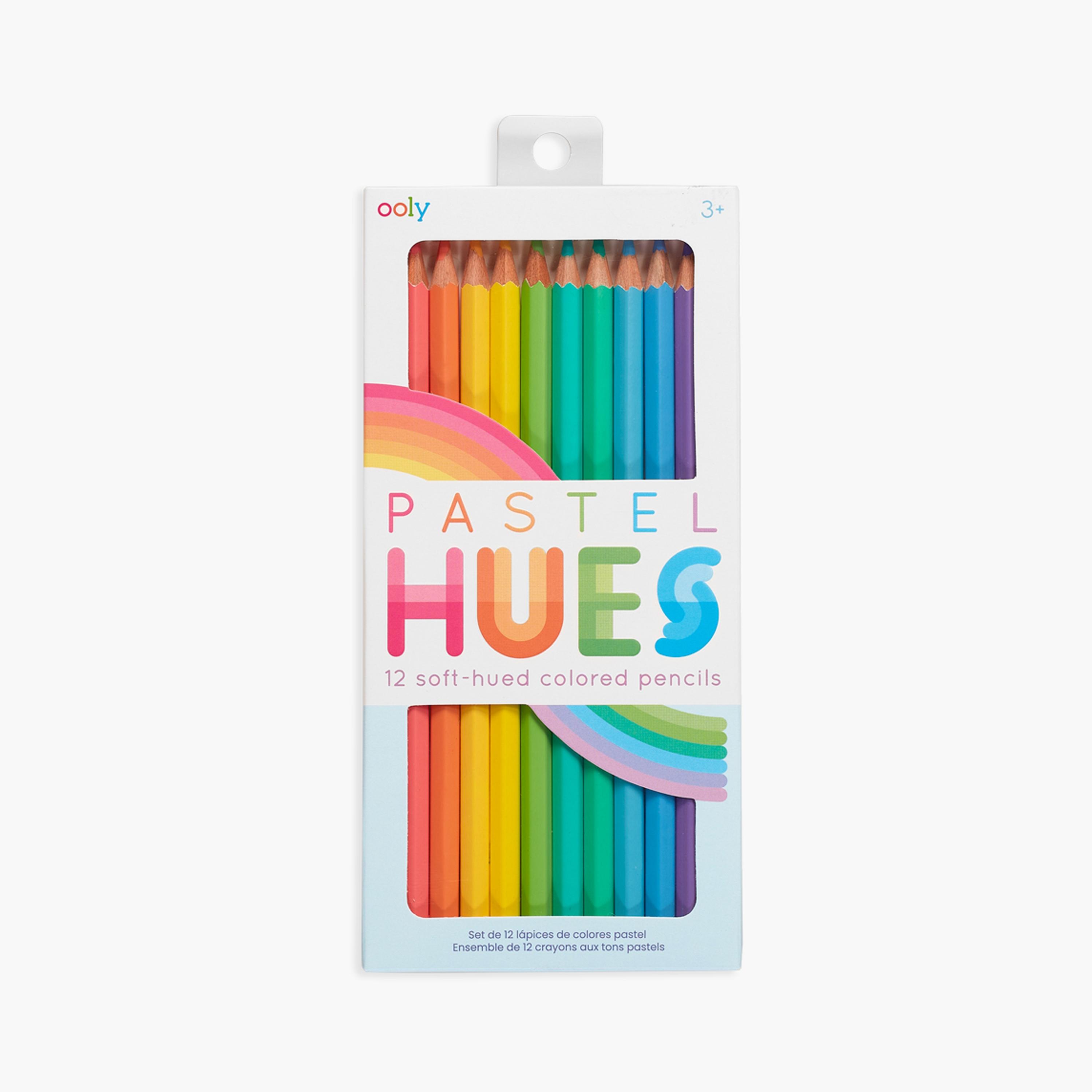 Ooly 12-Piece Pastel Hues Colored Pencils-school-stationery-pensandpencils-image-1