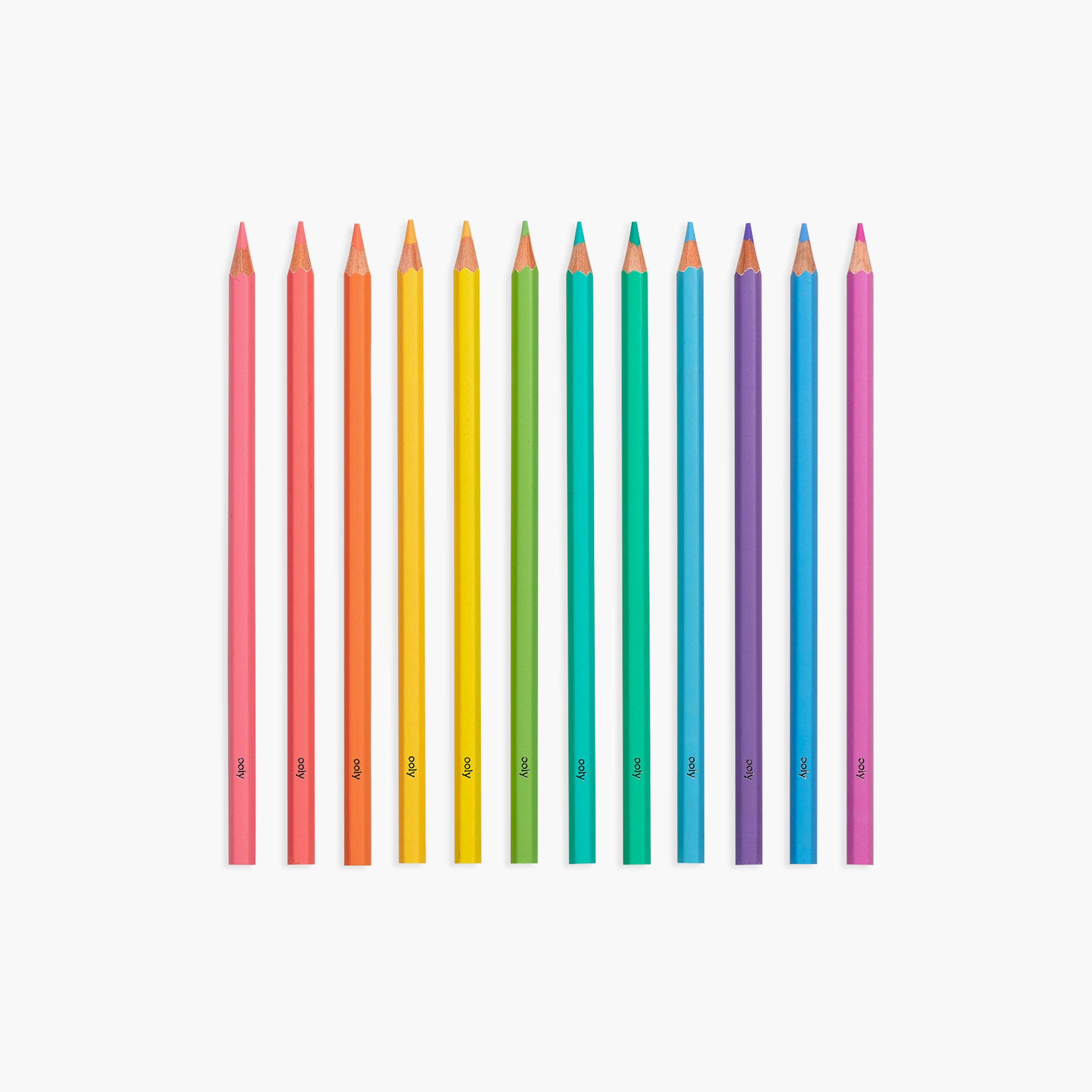 Ooly 12-Piece Pastel Hues Colored Pencils-school-stationery-pensandpencils-image-2