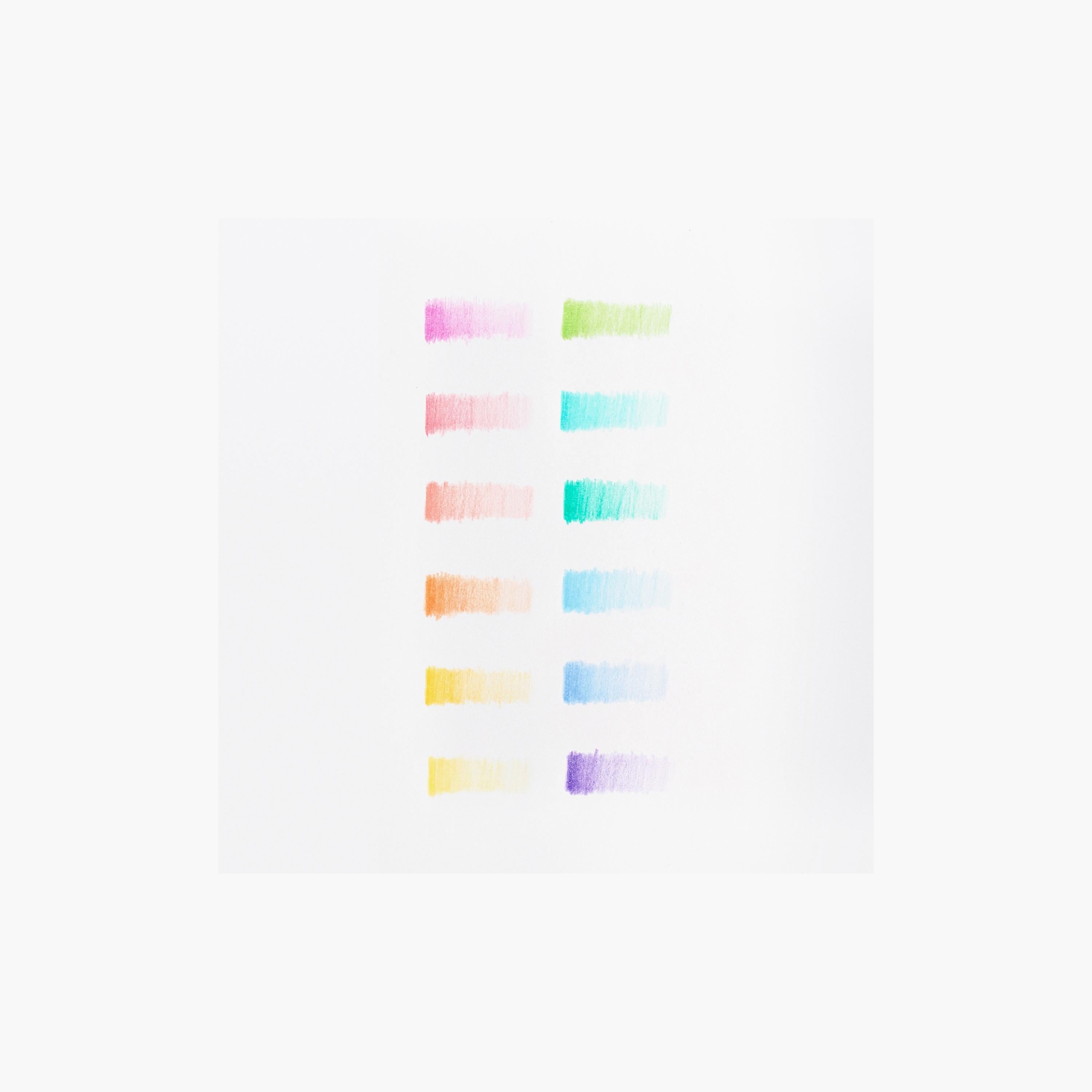 Ooly 12-Piece Pastel Hues Colored Pencils-school-stationery-pensandpencils-image-4