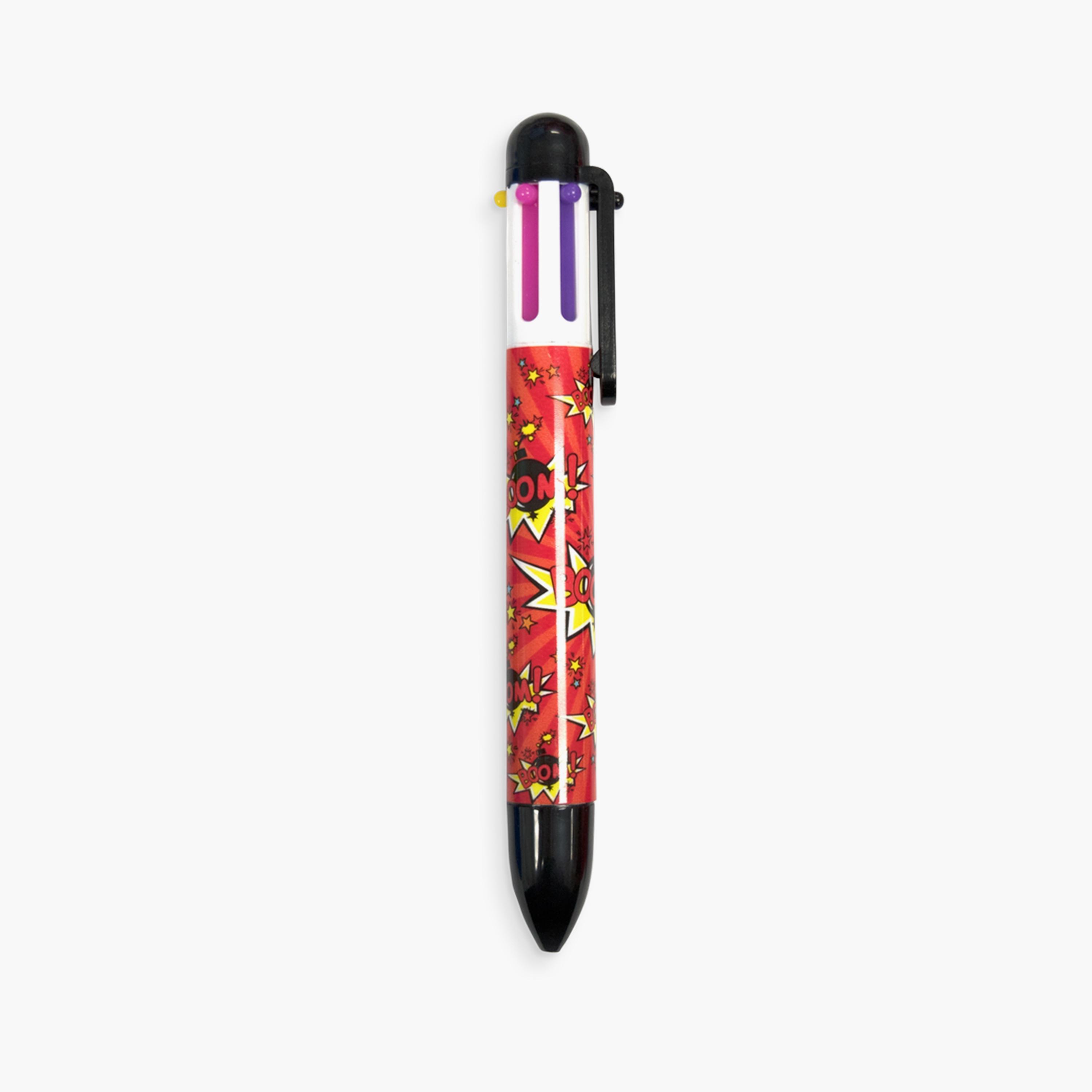 Ooly 6 Click Pen - Comic Attack-school-stationery-pensandpencils-image-5