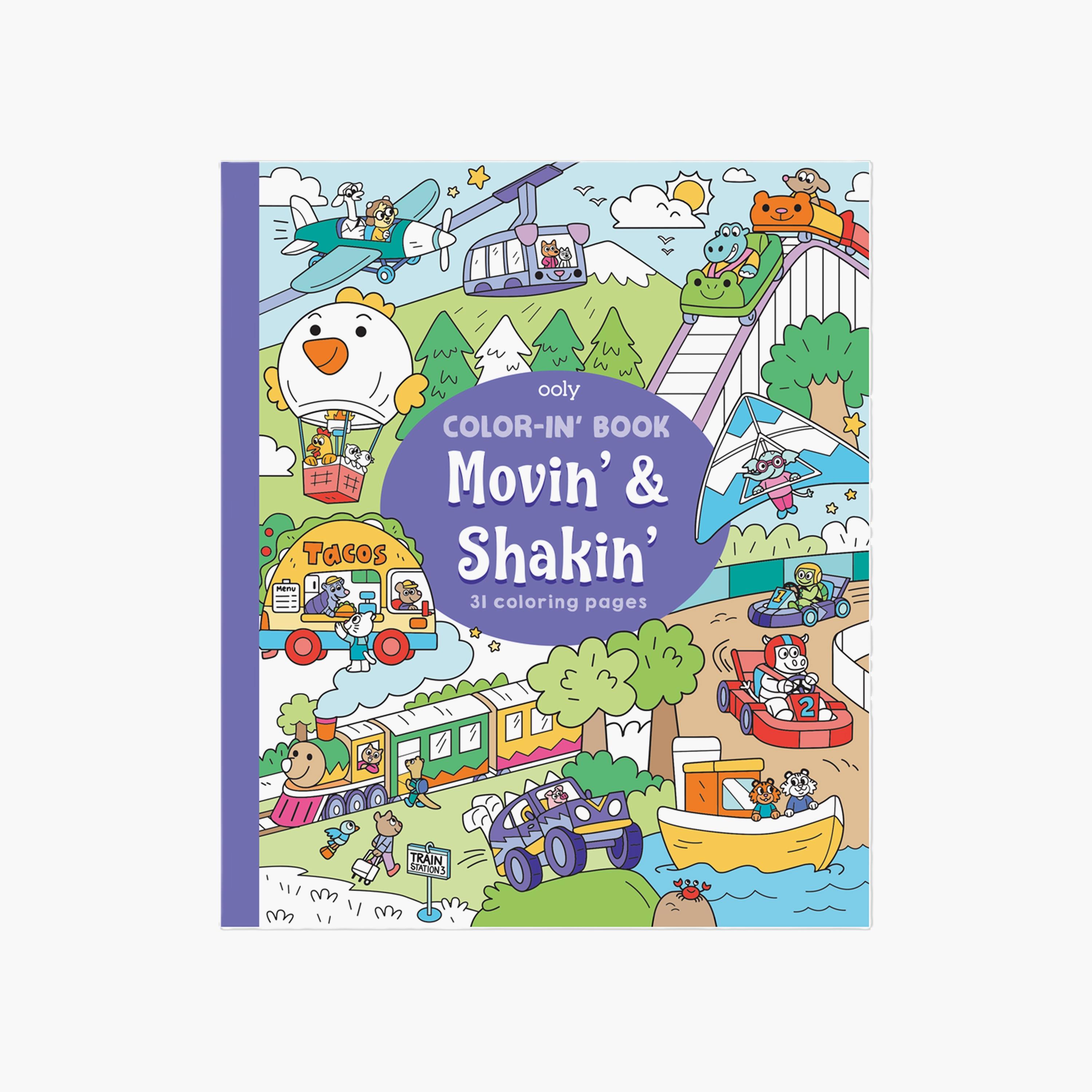 Ooly Toddler Color-In' Book - Feelings-school-artsandcrafts-image-1