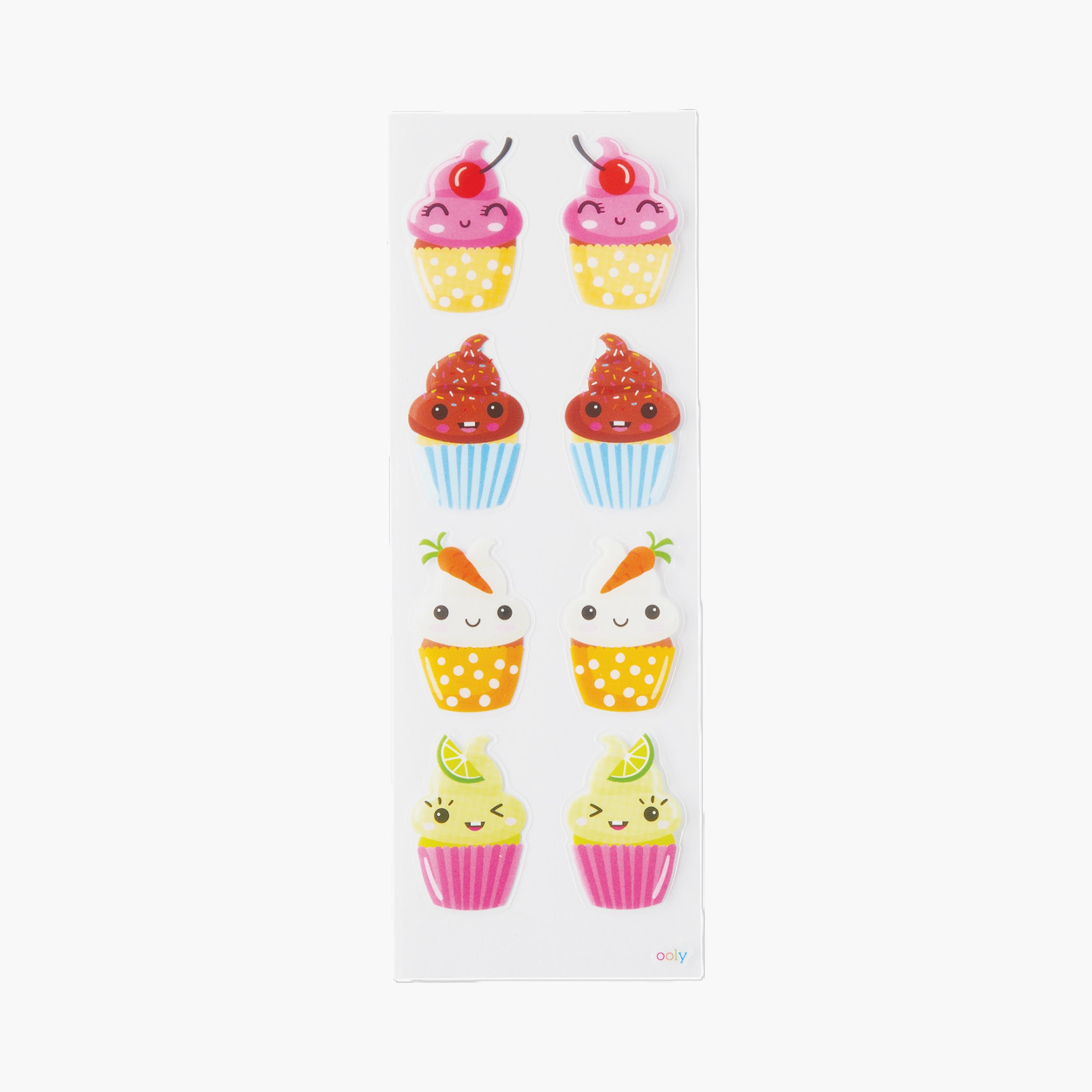 Ooly Skinny Stickiville Stickers - Happy Cupcakes-school-artsandcrafts-image-3