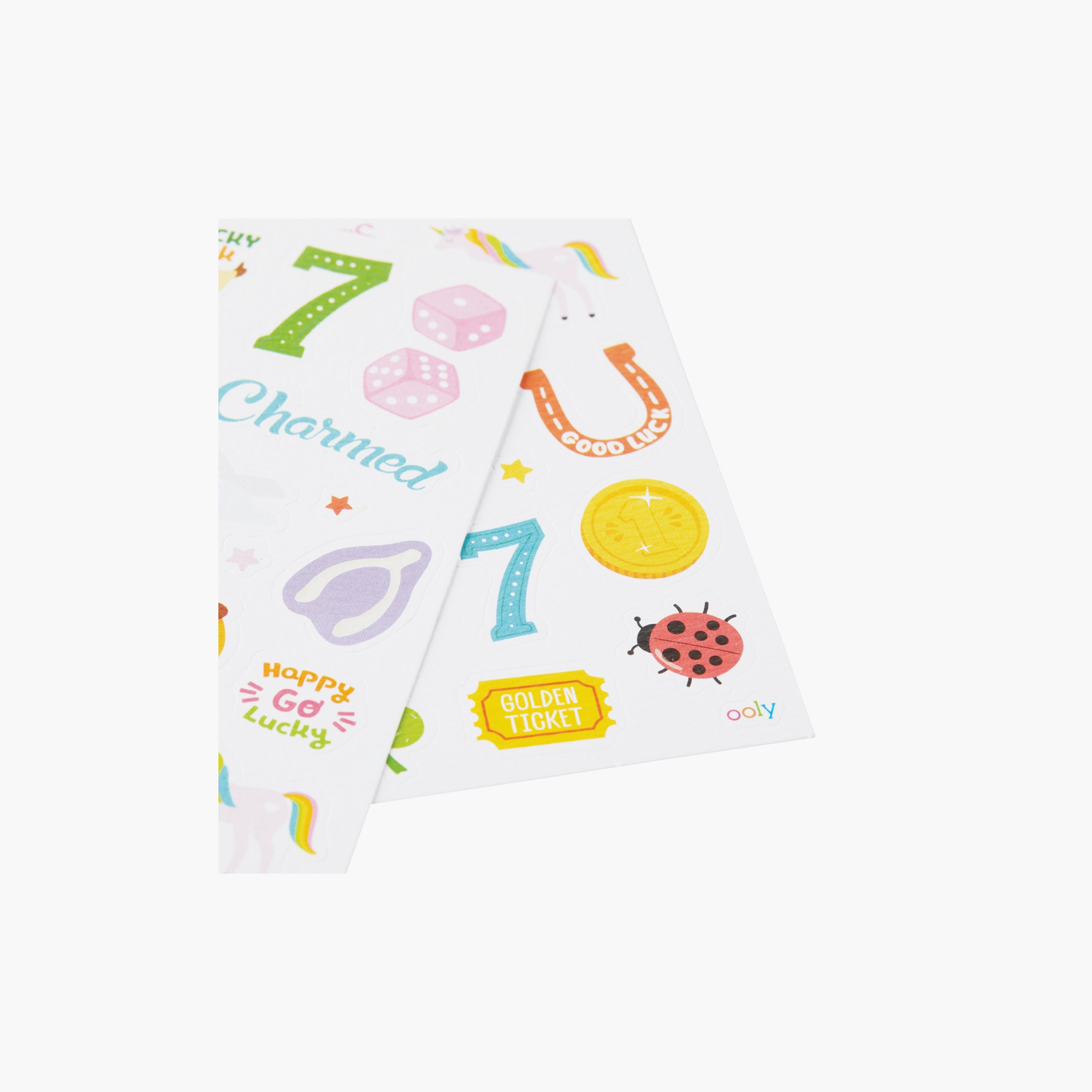 Ooly Skinny Stickiville Stickers - Lucky Day-school-artsandcrafts-image-2