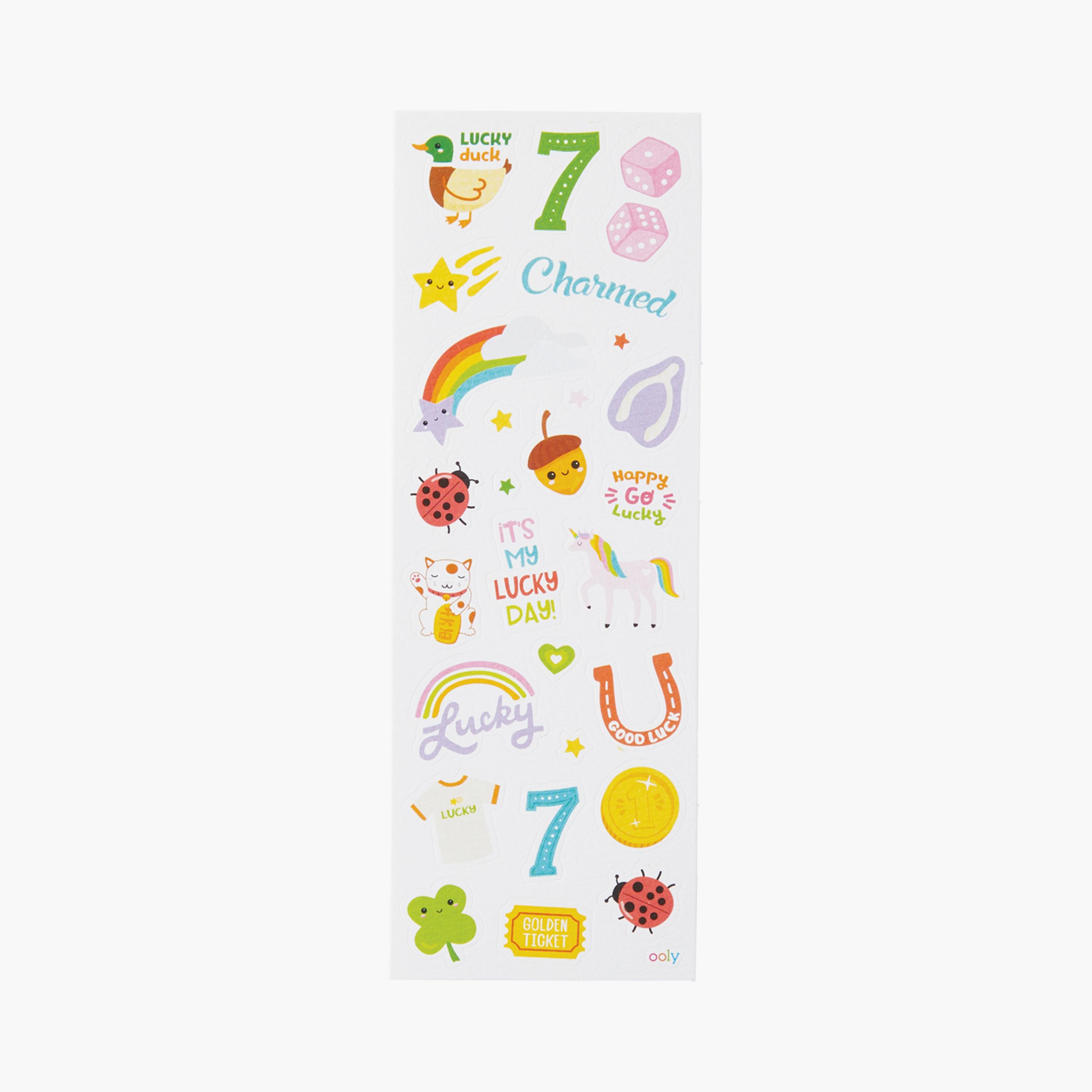 Ooly Skinny Stickiville Stickers - Lucky Day-school-artsandcrafts-image-3